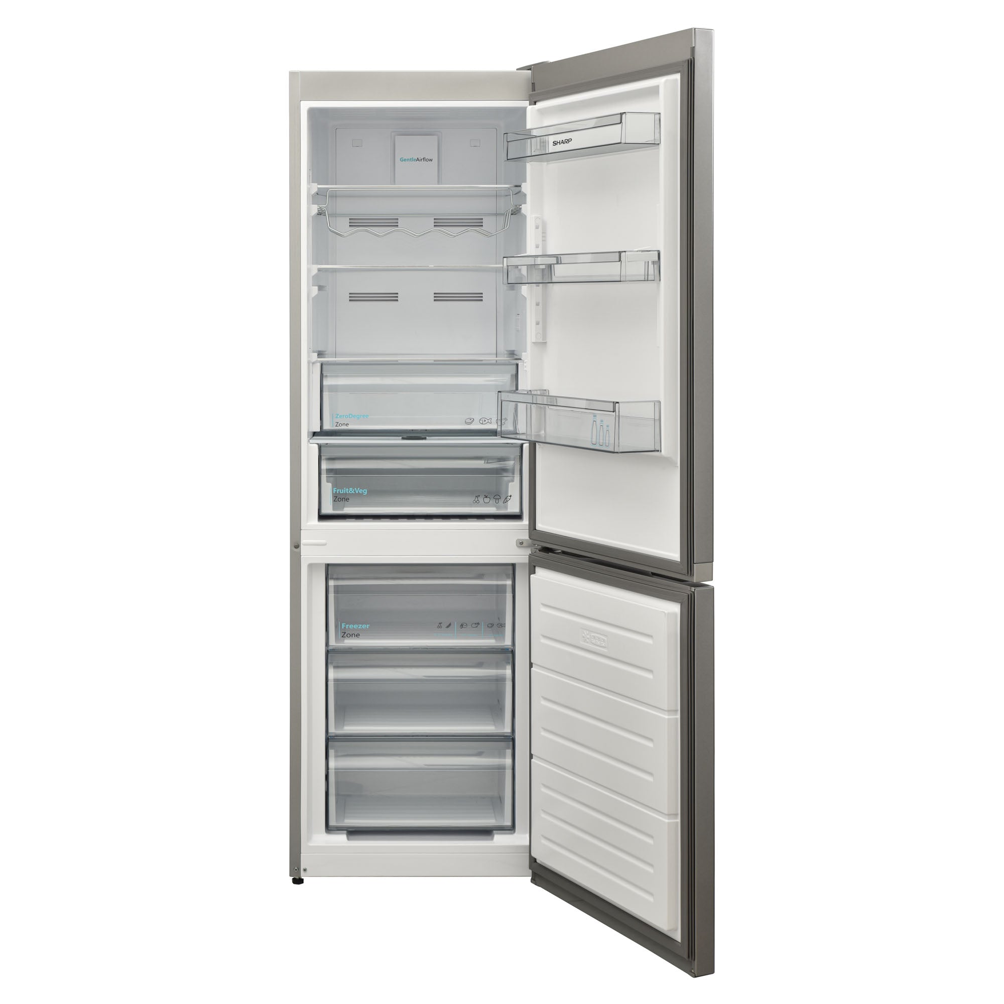 SHARP SJ-NBA31DHXPC-EU 60cm NF Fridge-Freezer