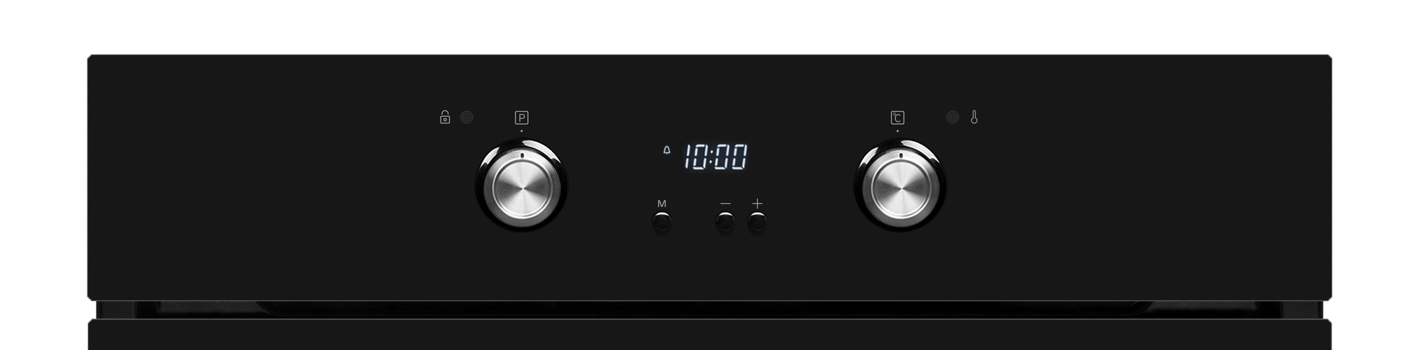 Sharp K-61D27BM1-EU Built-In 69lt. Pyrolytic Fan Assisted Oven, Black