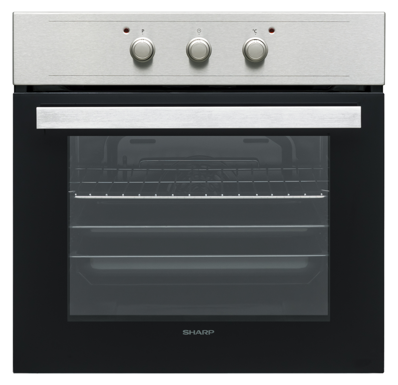 Sharp K-50M22IL2-EU Built-In 65lt. Standard Fan Assisted Oven, Inox