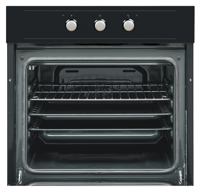 Sharp K-50M22BL2-EU Built-In 65lt. Standard Fan Assisted Oven, Black