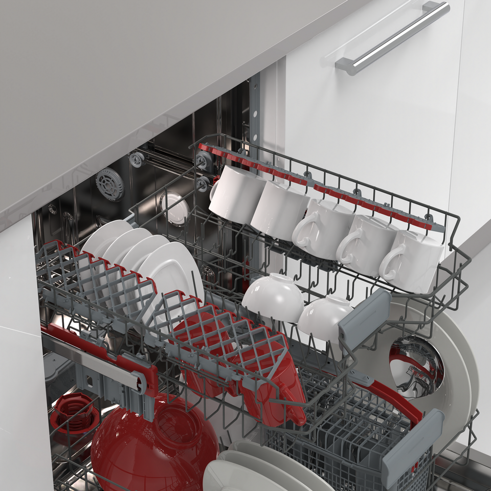 SHARP QW-NI14I47EX Integrated 60cm Dishwasher 13PS 47 db E Class