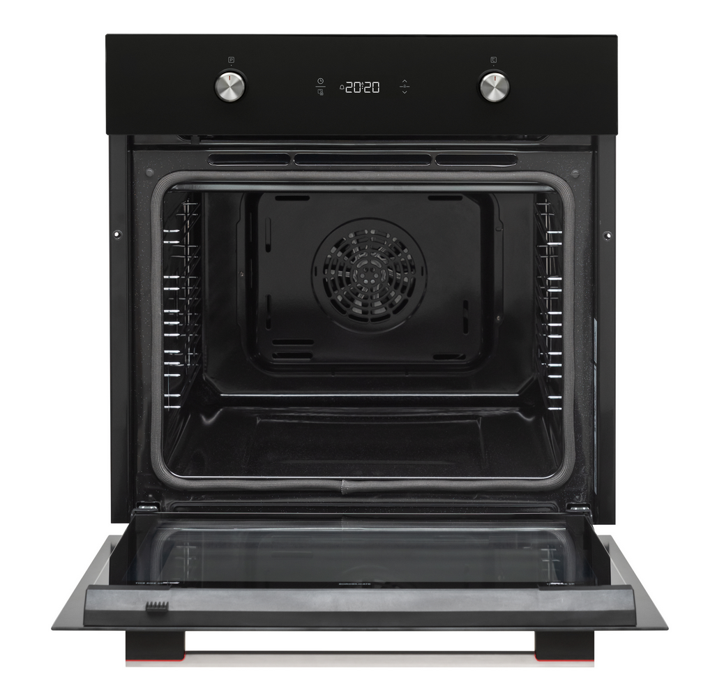 Sharp K-61P27BNM-EU Built-In 69lt. Pyrolytic Fan Assisted Oven, Black