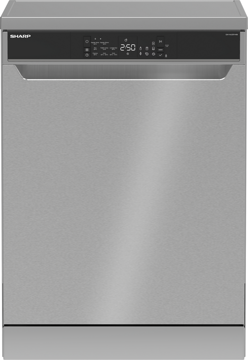 SHARP QW-NA25F44BI Freestanding 60cm Dishwasher 14PS 44 db B Class