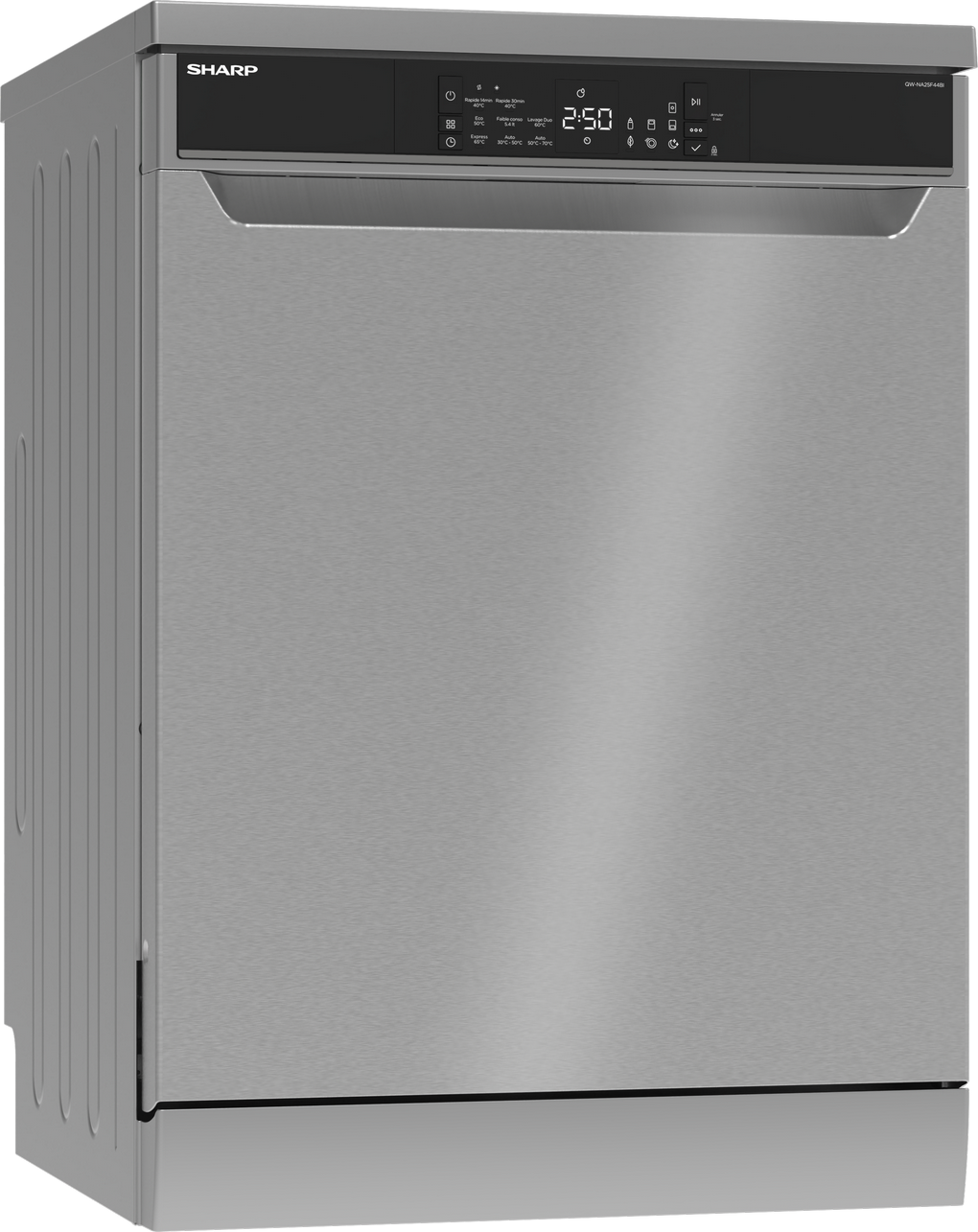 SHARP QW-NA25F44BI Freestanding 60cm Dishwasher 14PS 44 db B Class