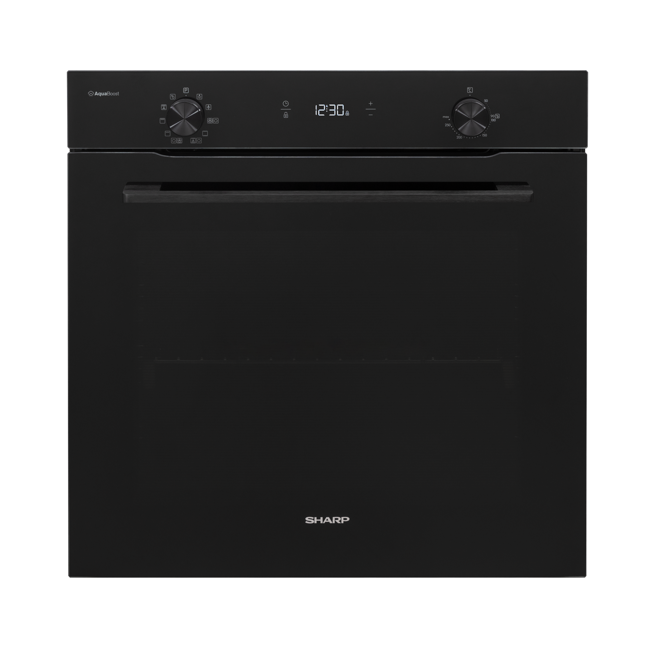 Piekarnik do zabudowy Sharp K-74P51BNL-PL standardowy 78 l, wielofunkcyjny, czarny połysk