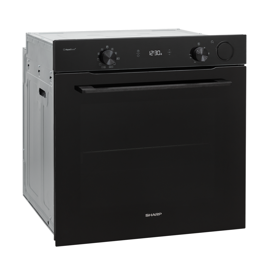 Sharp KA-74P51BNM-PL Built-In 78lt. Standard Multifunction Oven, Pure Black