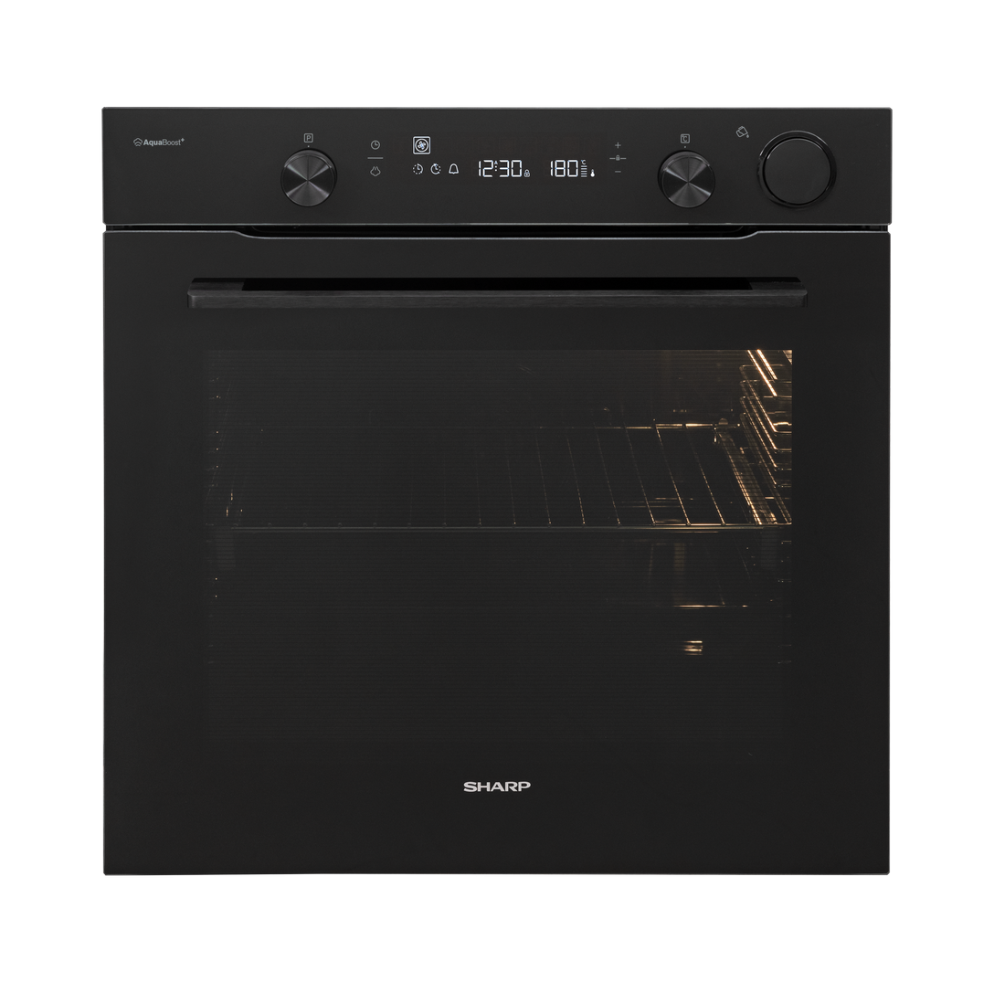 Sharp KA-74Z68BNH-PL Built-In 78lt. Standard Multifunction Oven, Pure Black