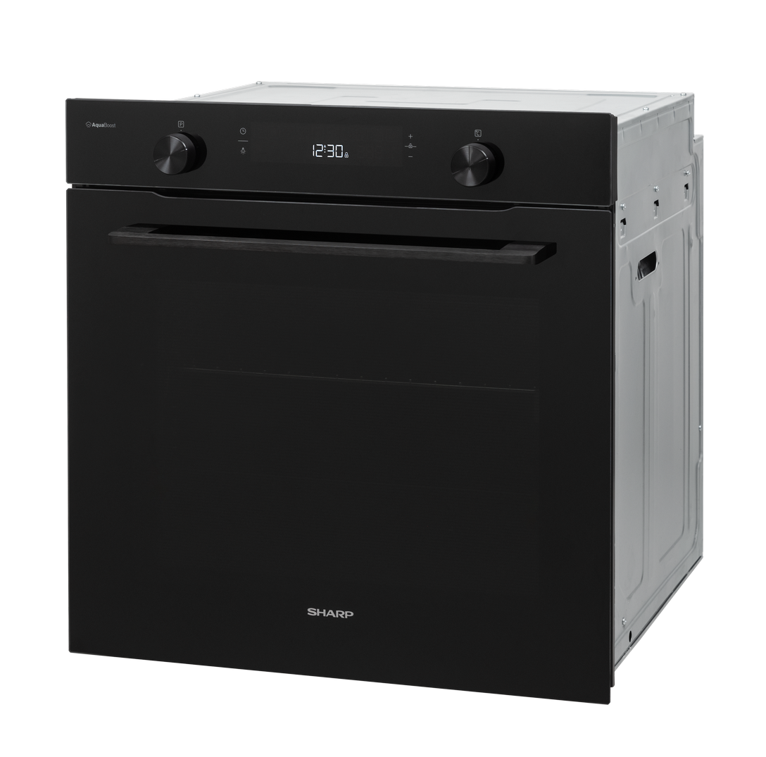 Sharp KA-74Z68BNM-PL Built-In 78lt. Standard Multifunction Oven, Pure Black