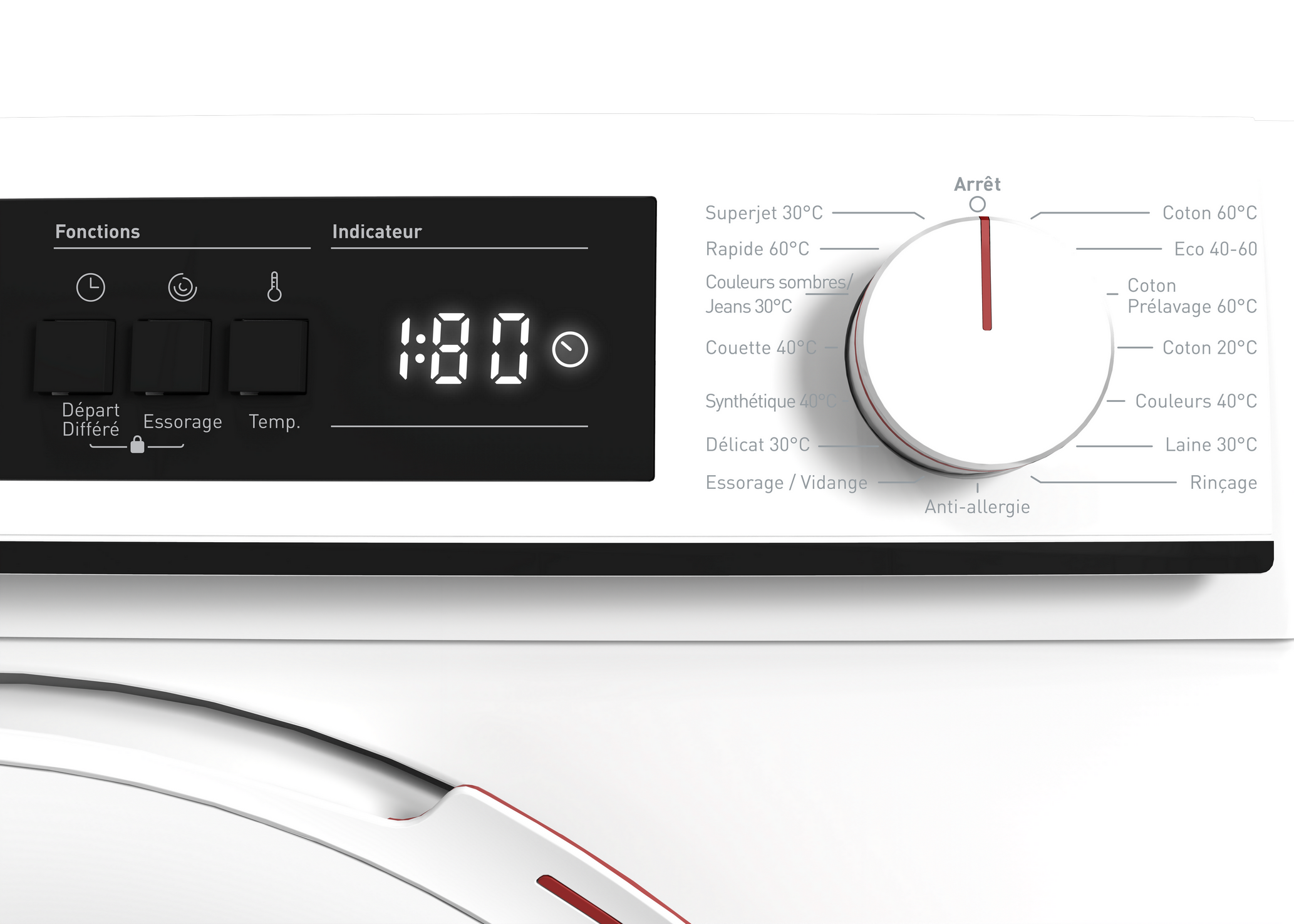 SHARP ES-NFA014DWNA-FR Freestanding Washing Machine 10 kg 1400 RPM A Class