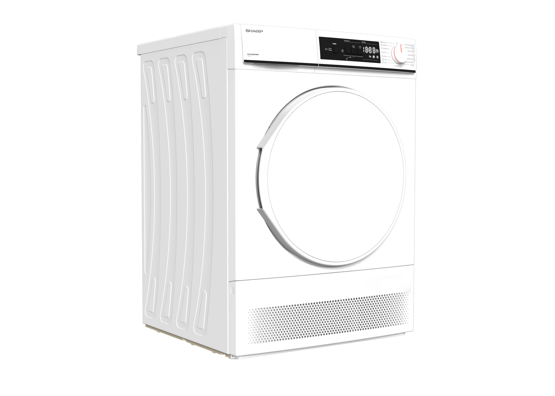 SHARP KD-NCA7S7PW91-DE Freestanding Tumble Dryer 7 kg B Class
