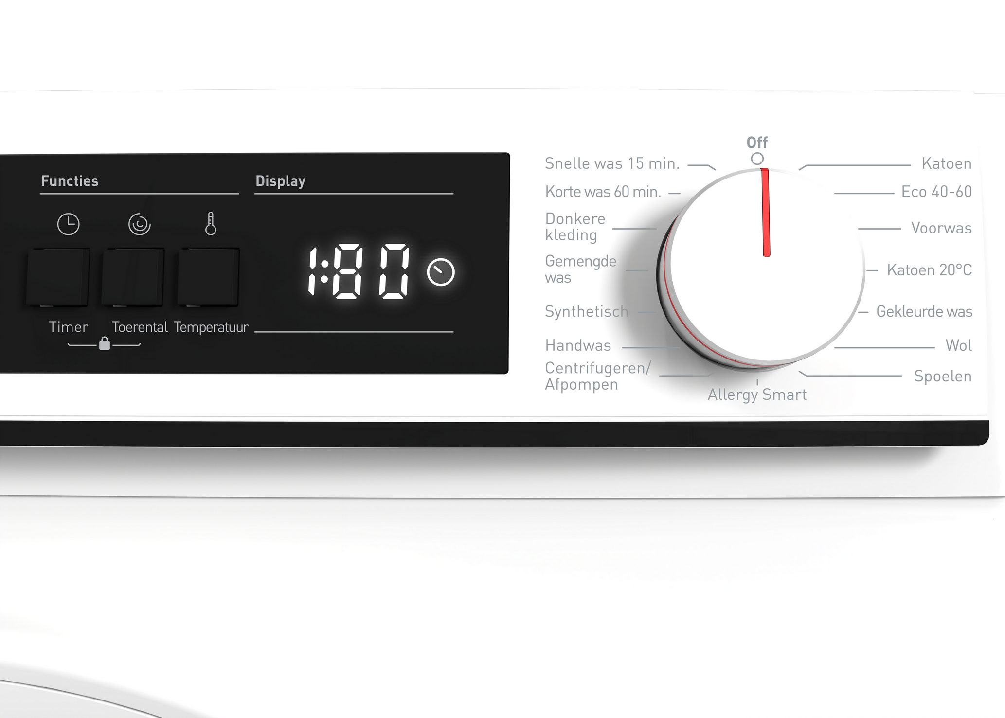 SHARP ES-NFA814BWNA-BX Freestanding Washing Machine 8 kg 1400 RPM A Class