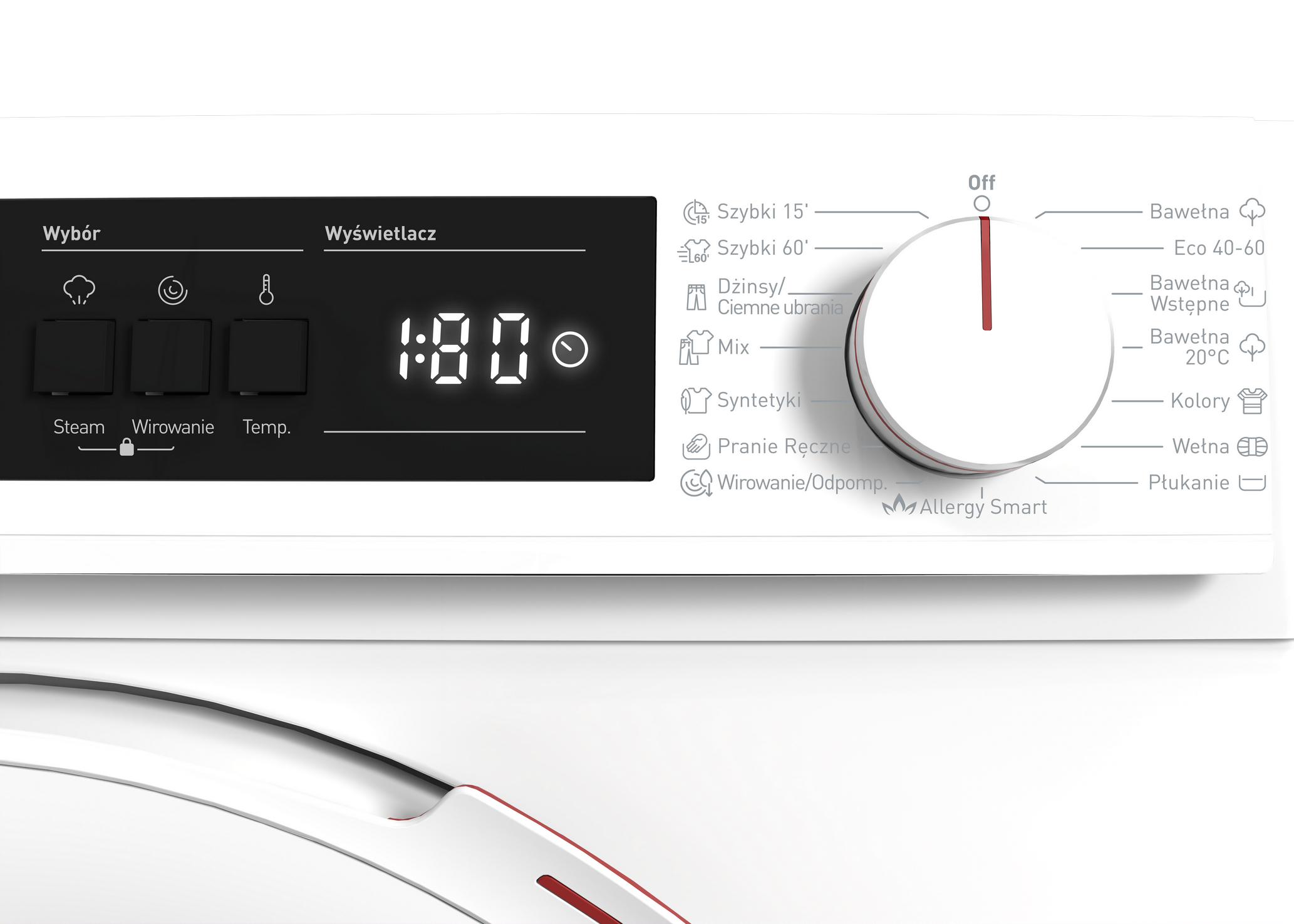 SHARP ES-NFA612DWB-PL Vrijstaande Wasmachine 6 kg 1200 RPM B klasse
