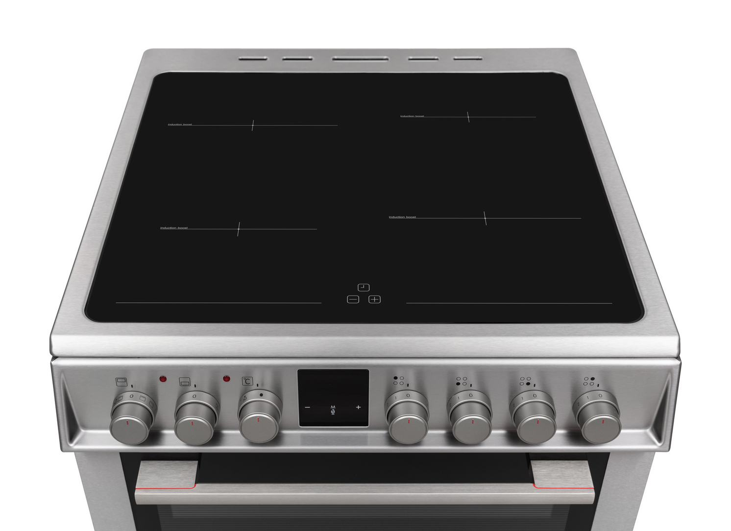 Sharp KF-66DIDD04IM1I-EN 60x60cm Freestanding Induction Double Oven, Inox