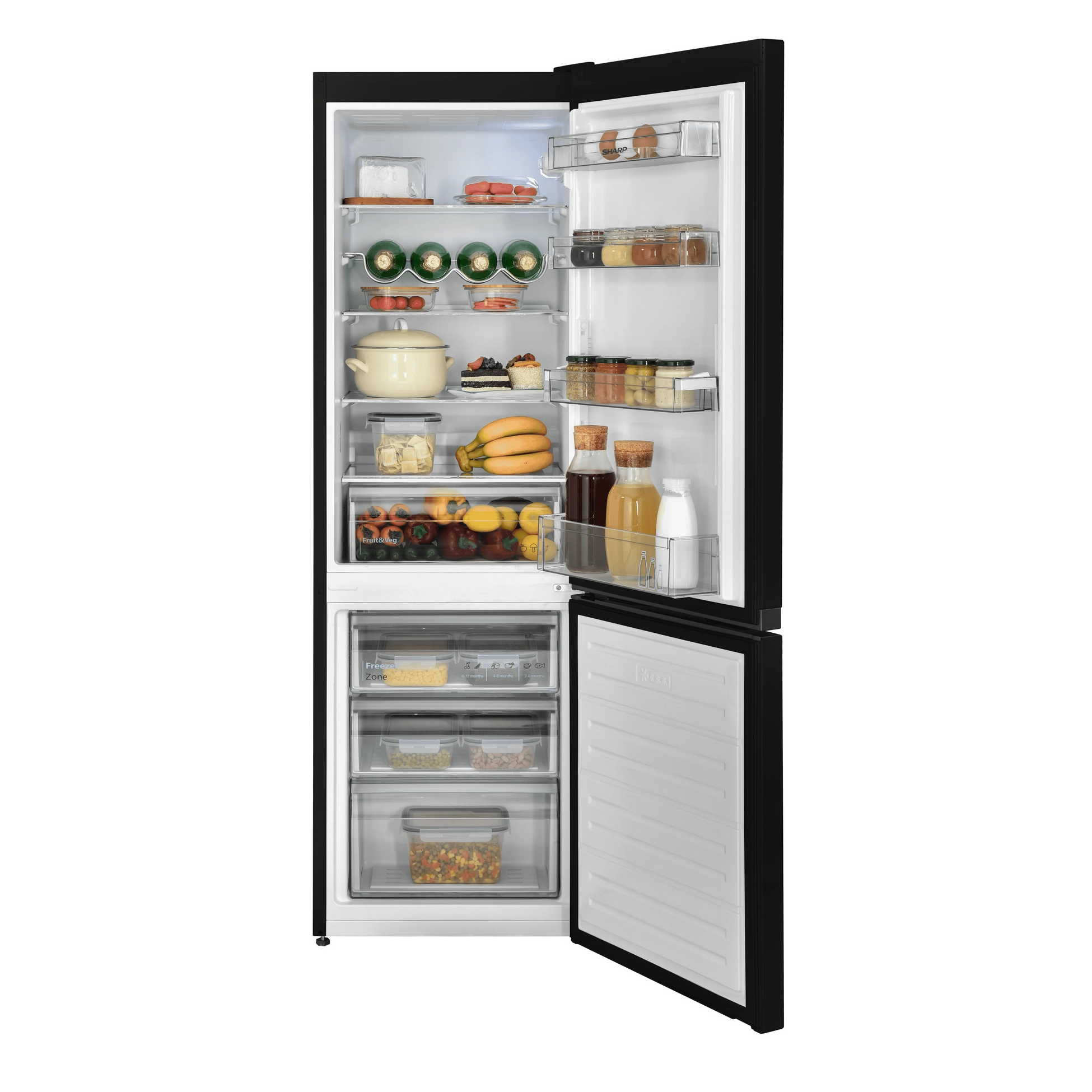 SHARP SJ-BB04DTXBE2-EN 54cm Fridge-Freezer