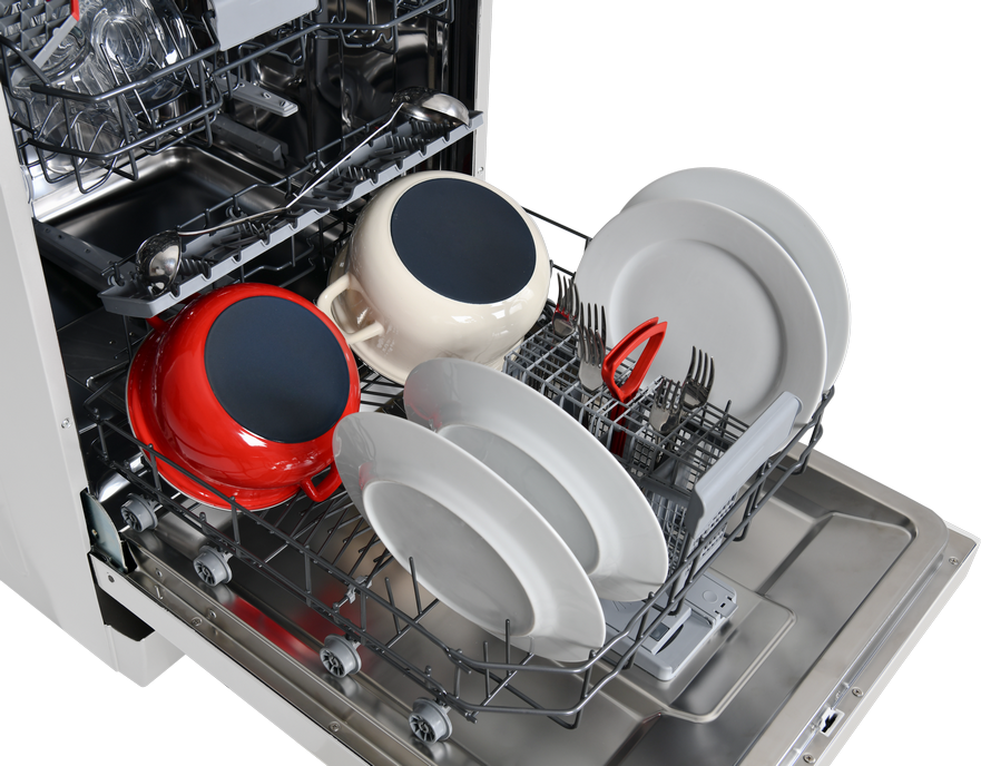 SHARP QW-NA1FF45DW Freestanding 60cm Dishwasher 16PS 45 db D Class