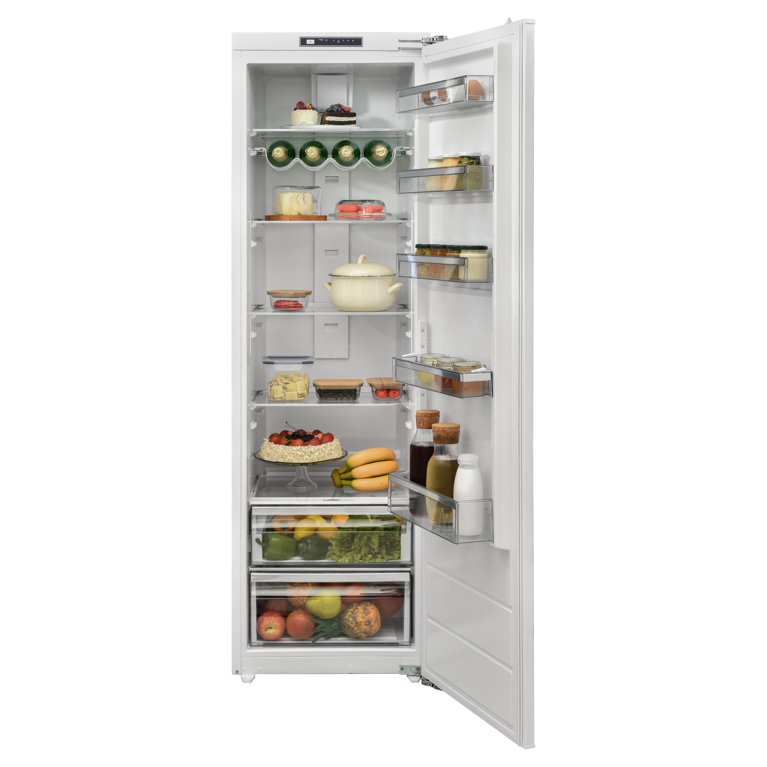 SHARP SJ-LE300E00X-EN 54cm Single Door Refrigerator