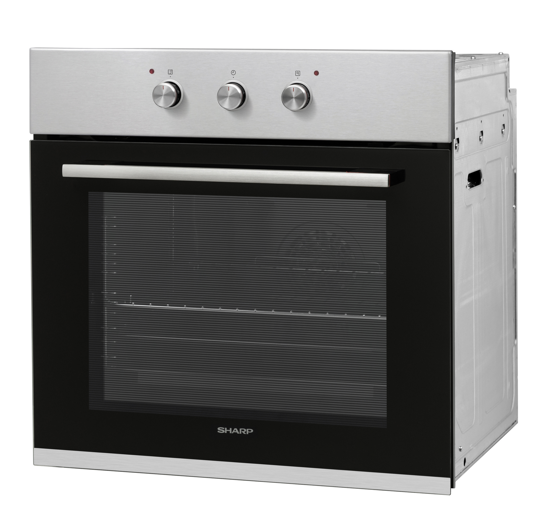 Sharp K-60M22INL-IT Built-In 69lt. Standard Fan Assisted Oven, Inox