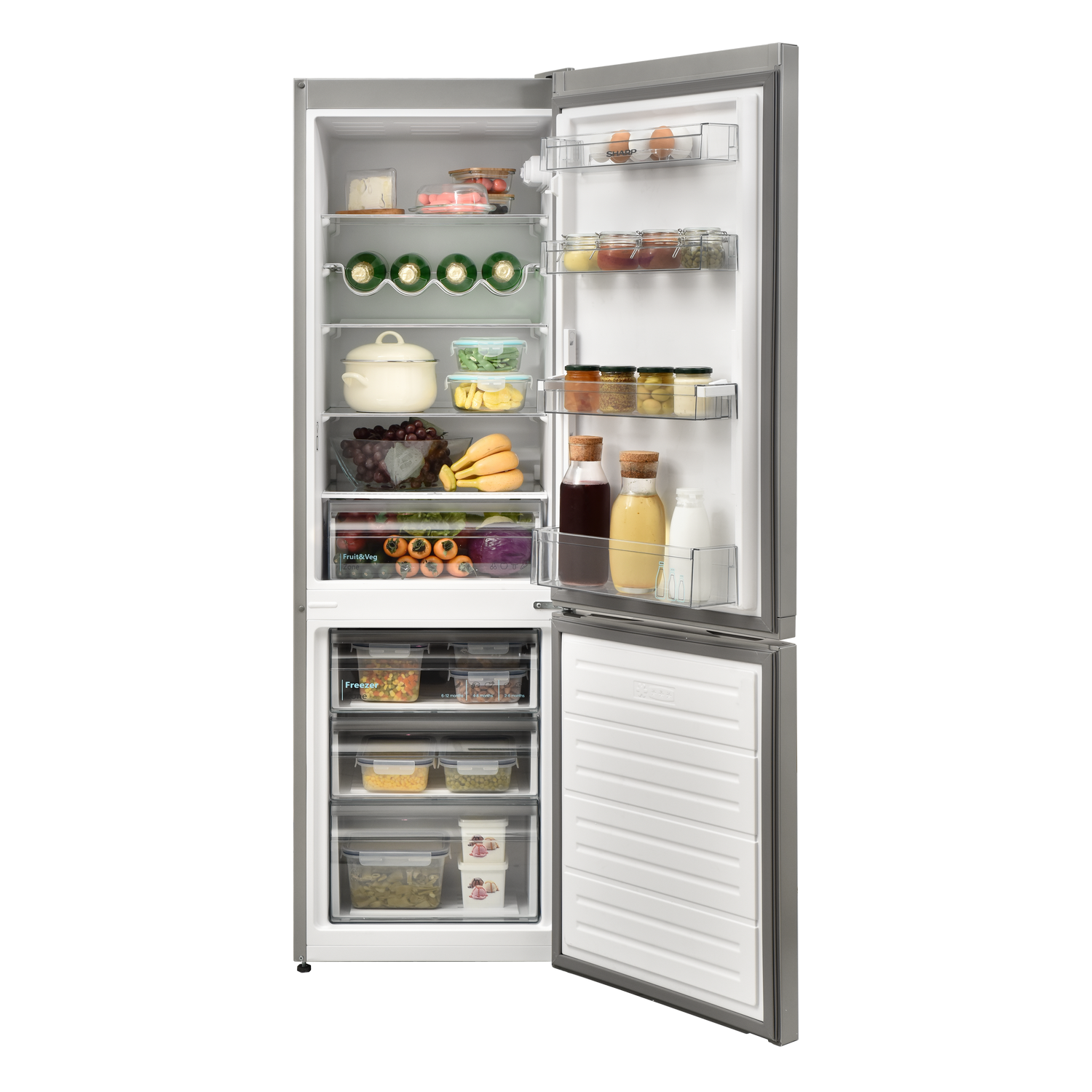 SHARP SJ-FBB04DTXLE-EU 54cm Fridge-Freezer