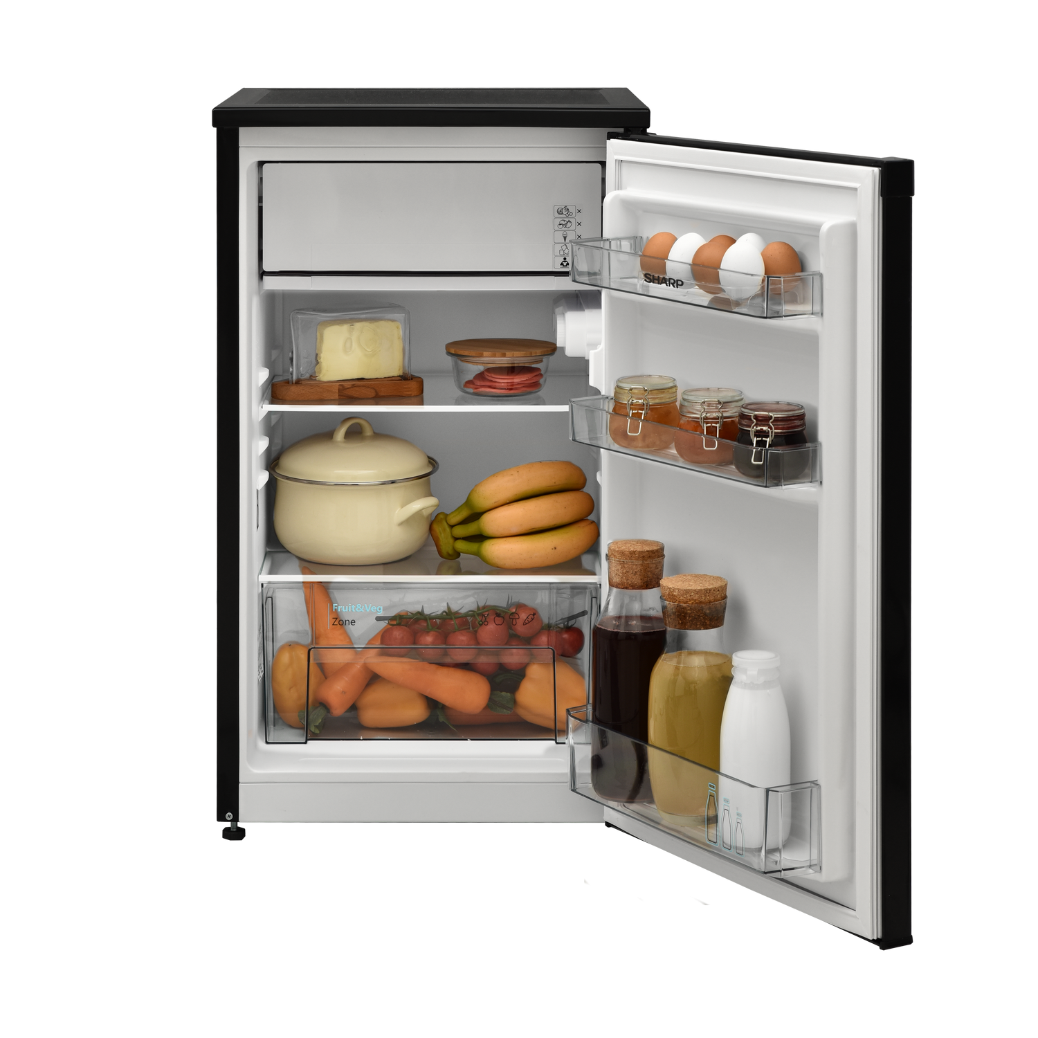 SHARP SJ-UE088T0B-EU 48cm Table Top