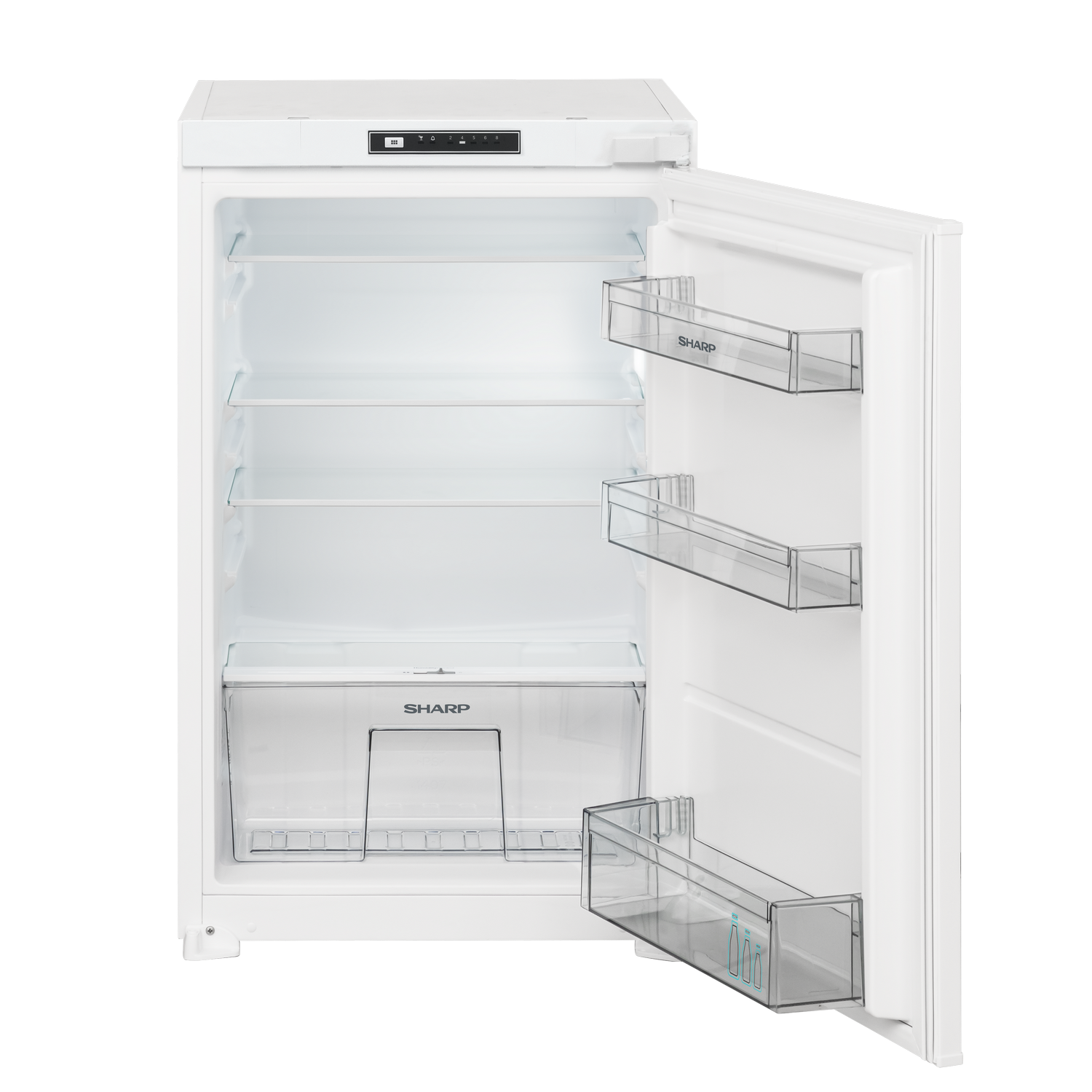 SHARP SJ-LE125E0XS-EU 54cm Single Door Refrigerator