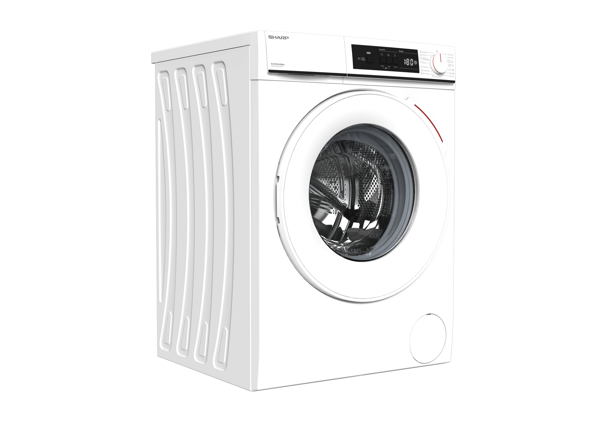 SHARP ES-NFA014DWNA-EE Freestanding Washing Machine 10 kg 1400 RPM A Class