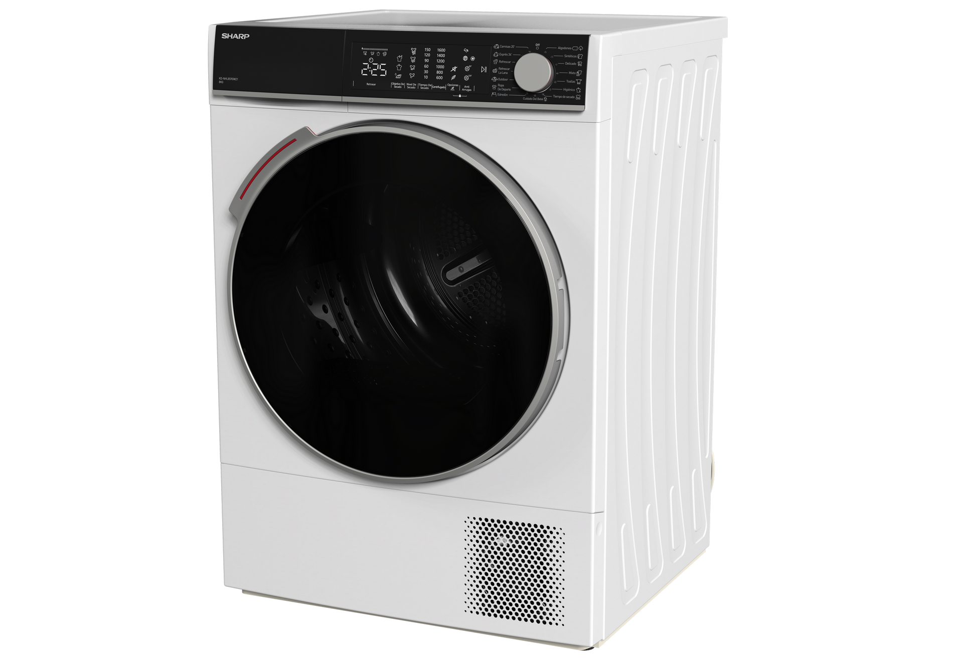 SHARP KD-NHL8S9GW21-ES Freestanding Tumble Dryer 8 kg A++