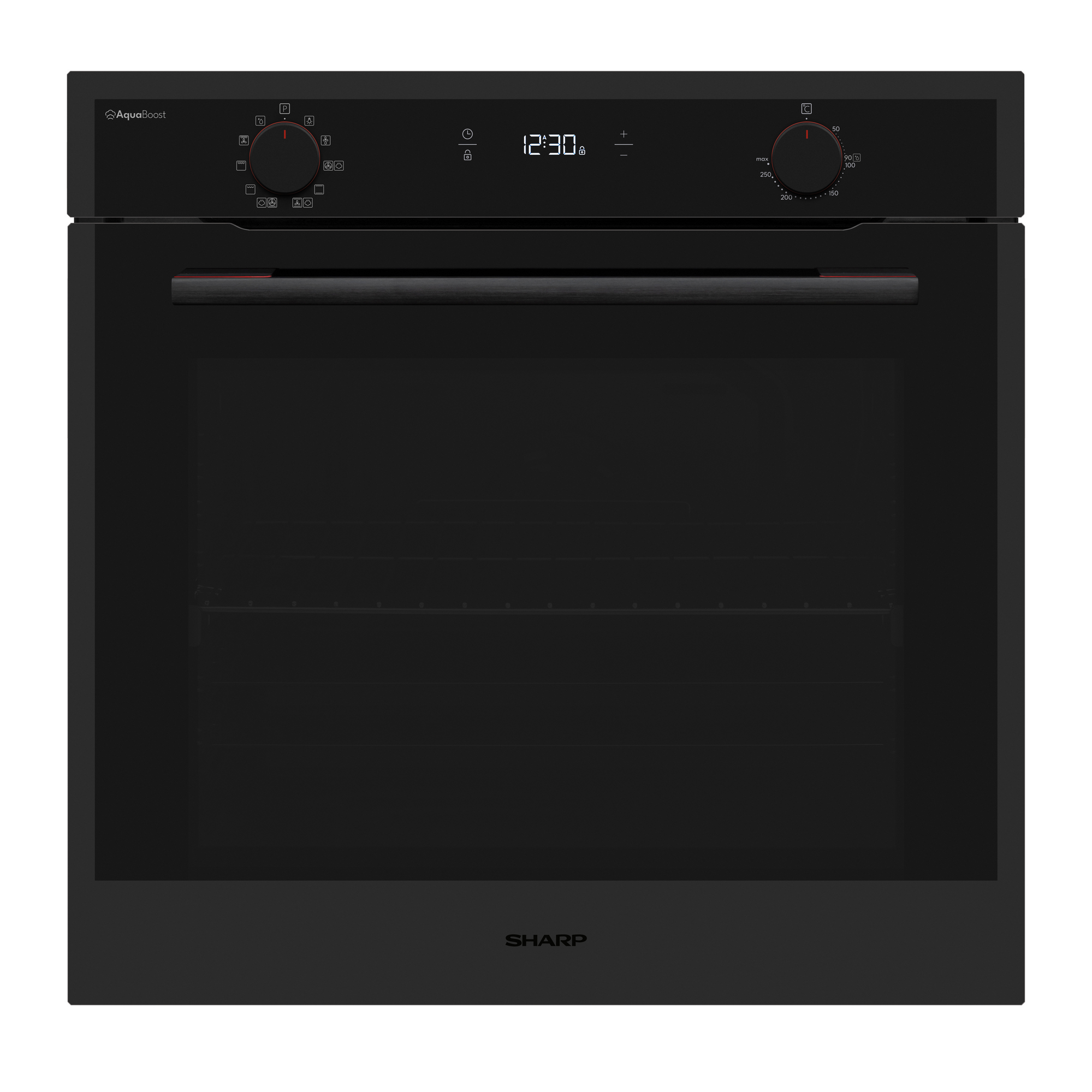 Forno multifunció estàndard integrat Sharp KA-74P51BNH-EU de 78 lt, negre mat