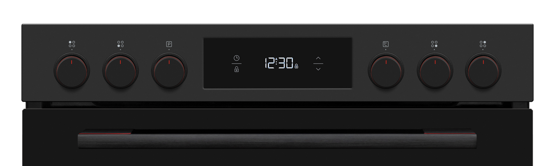 Sharp K-72P19BNH-EU Built-In 78lt. Polyvalent Multifunction Oven, Matte Black