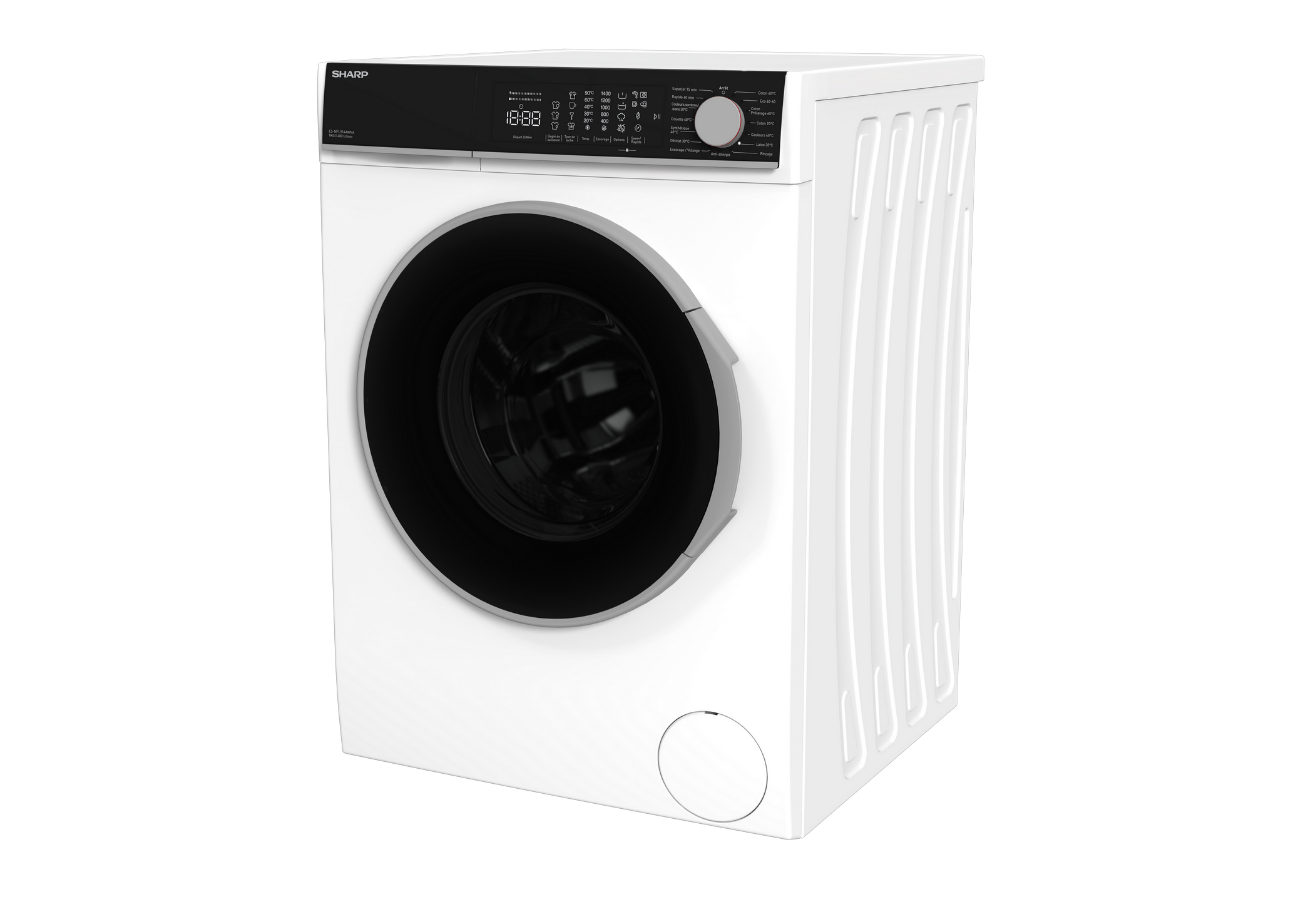 SHARP ES-NFL914AWNA-FR Freestanding Washing Machine 9 kg 1400 RPM A Class