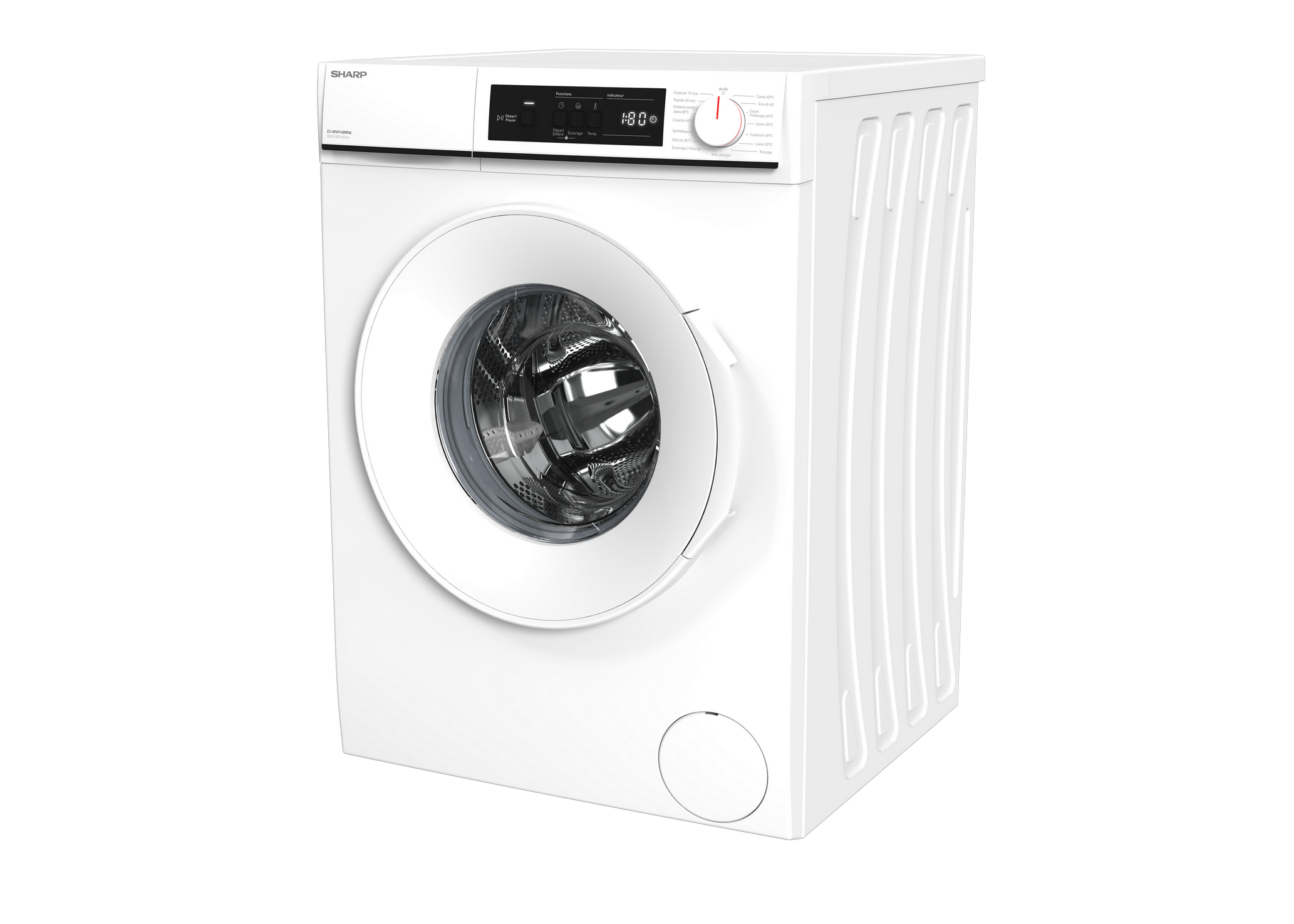 SHARP ES-NFA914BWNA-FR Freestanding Washing Machine 9 kg 1400 RPM A Class
