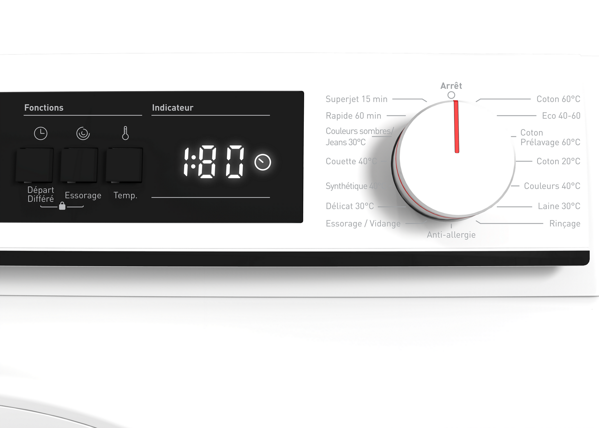 SHARP ES-NFA914BWNA-FR Freestanding Washing Machine 9 kg 1400 RPM A Class