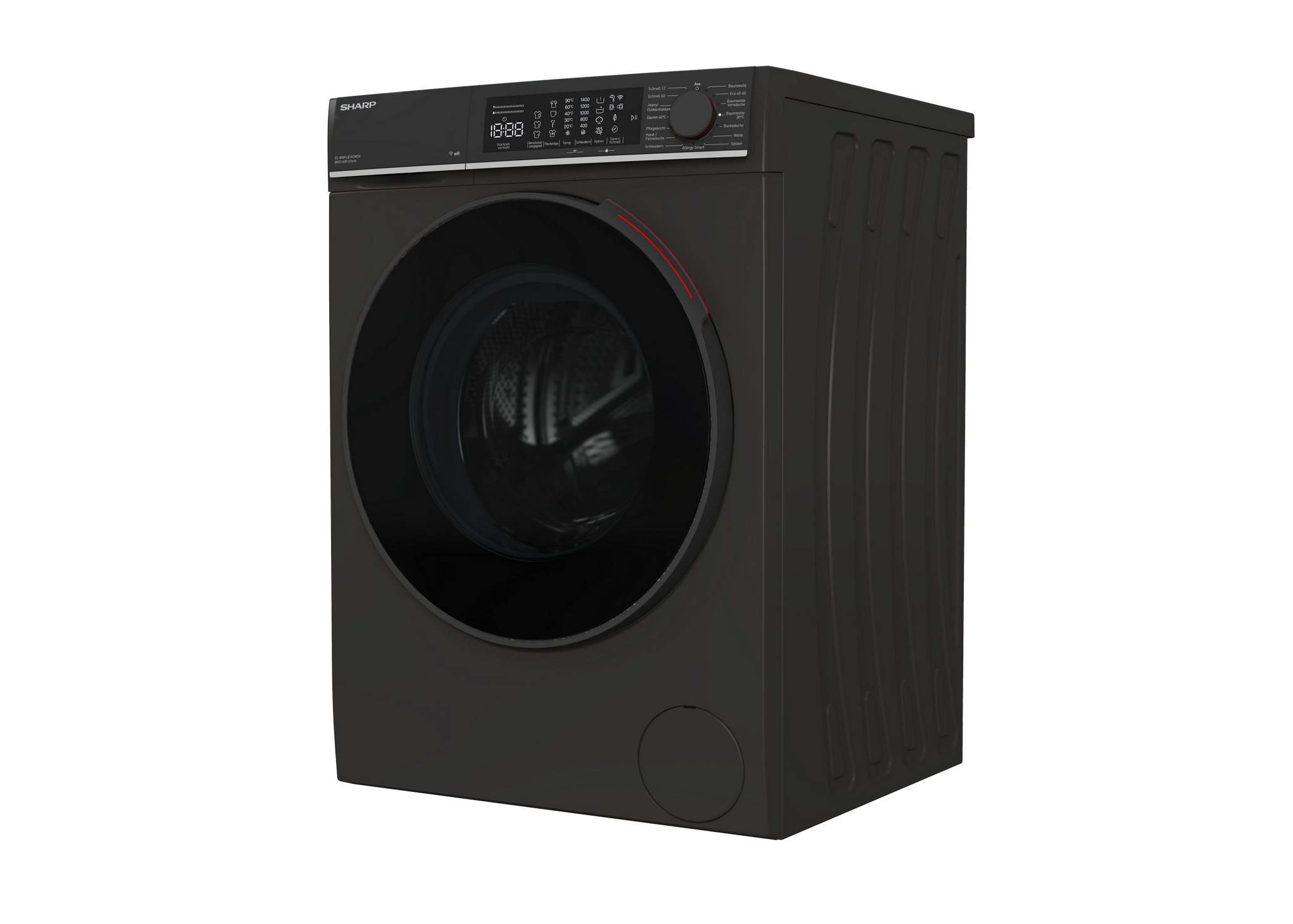 SHARP ES-WNFL814CMDA-DE Freestanding Washing Machine 8 kg 1400 RPM A Class