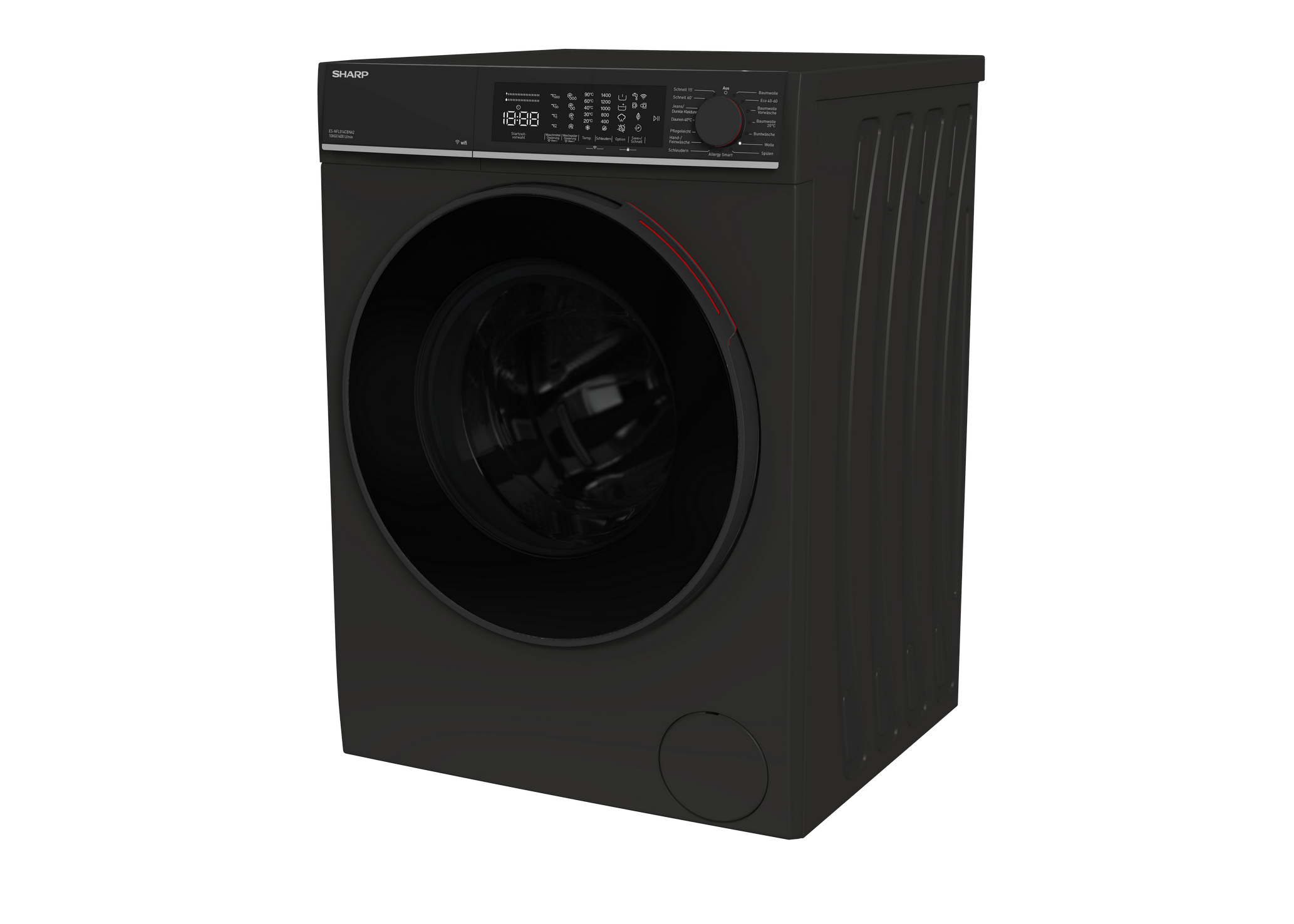 SHARP ES-NFL014CBNA2-CB Freestanding Washing Machine 10 kg 1400 RPM A Class