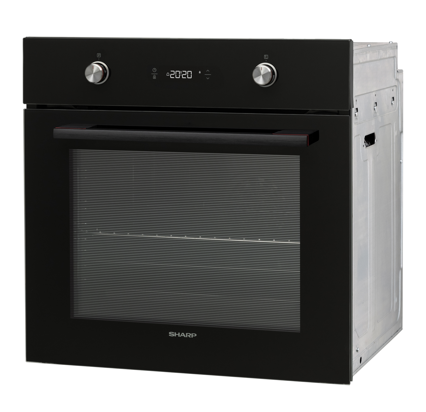 Sharp K-60P19BNL-EU Built-In 69lt. Standard Multifunction Oven, Black