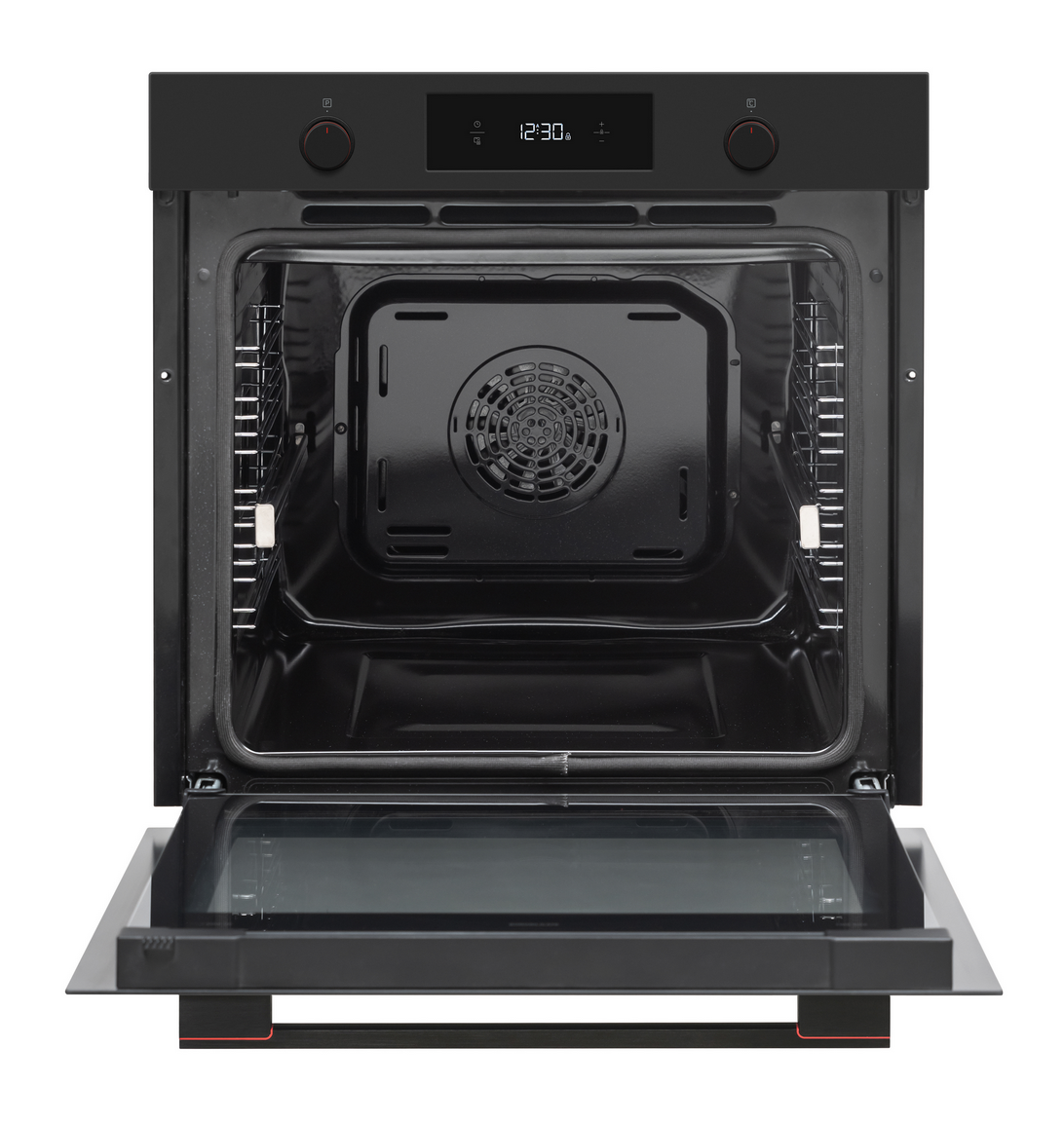 Sharp K-71P28BNH-EU Built-In 78lt. Pyrolytic Multifunction Oven, Matte Black