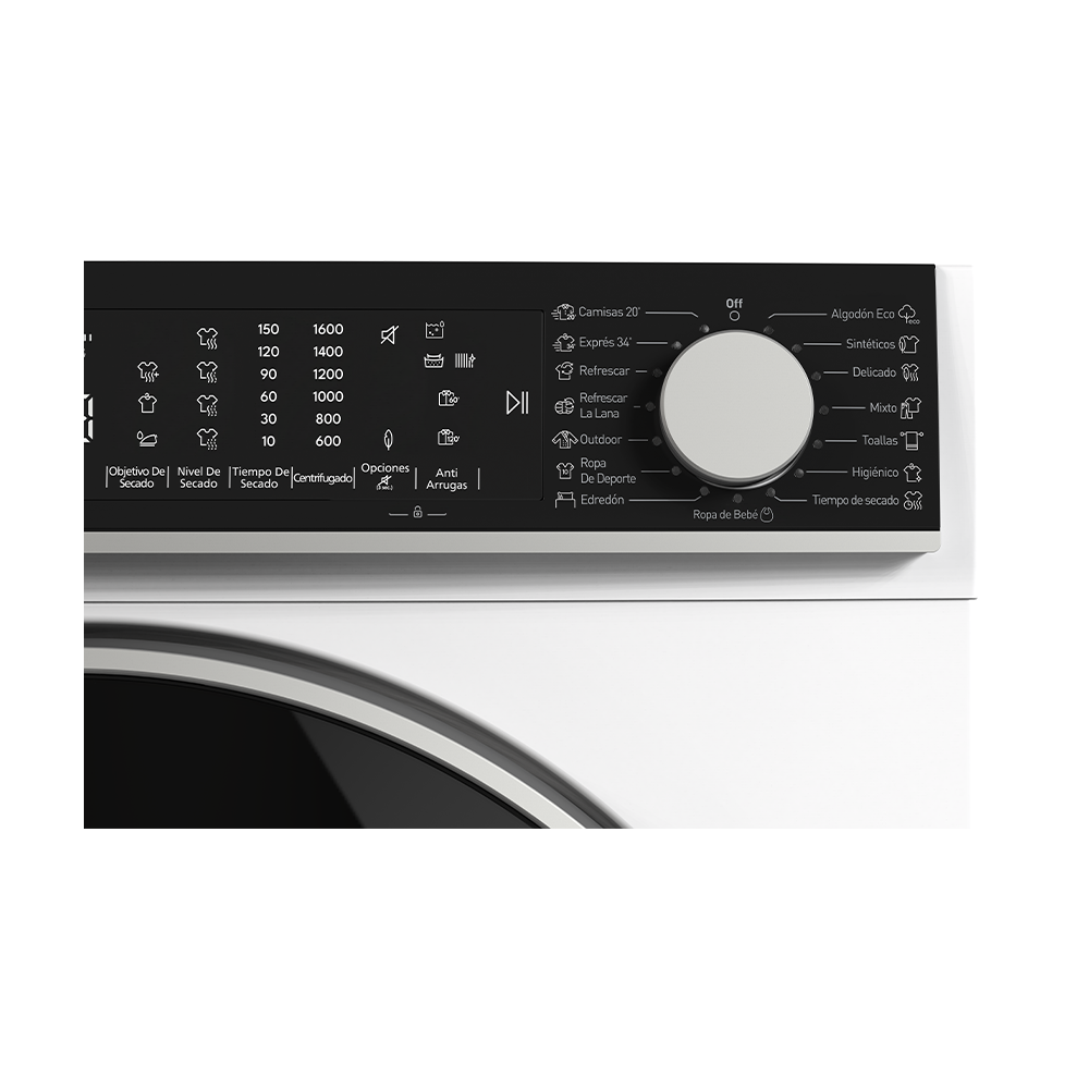 Sharp KD-NHL8S9GWD-ES Freestanding Tumble Dryer