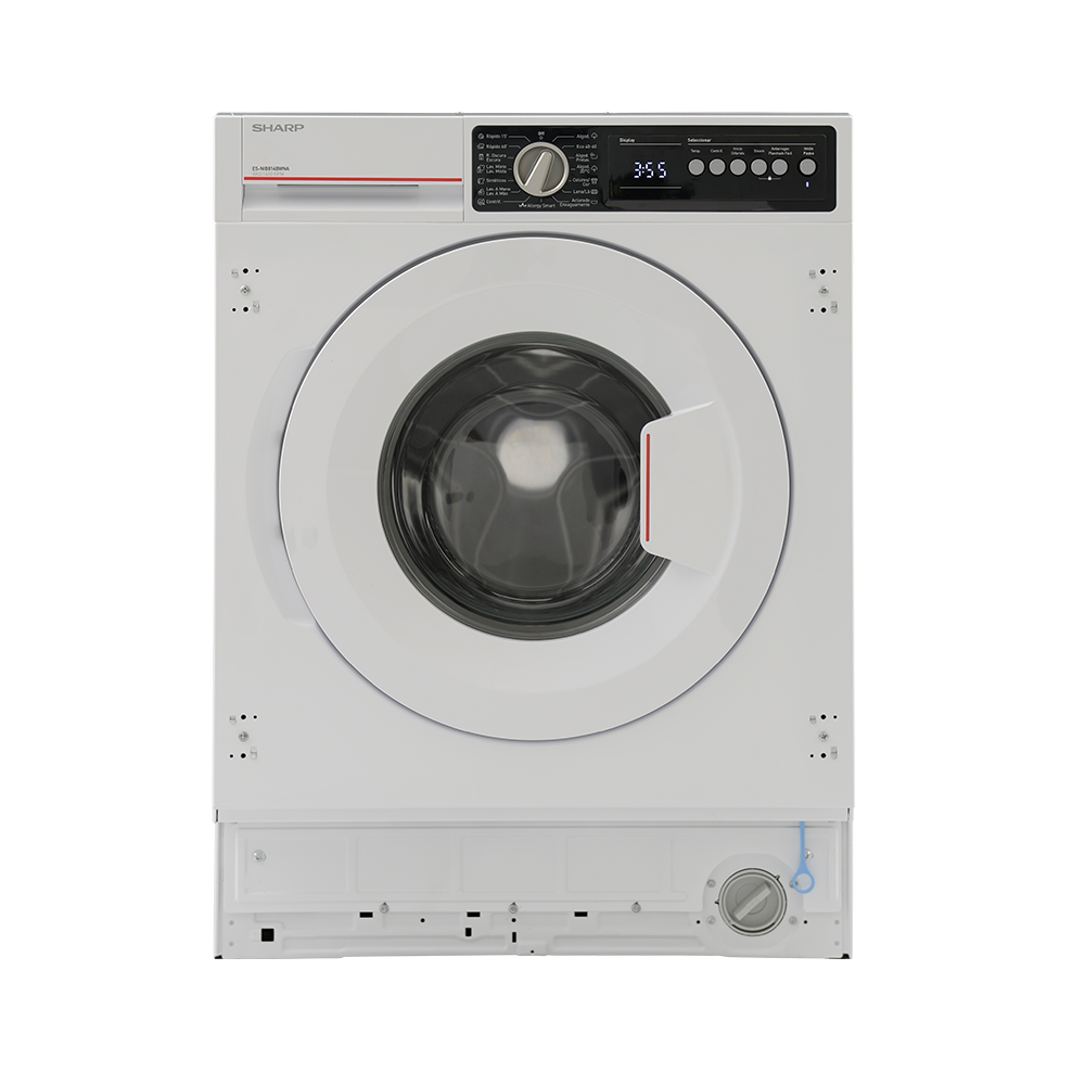 Sharp ES-NIB814BWNA-ES Integrated Washing Machine