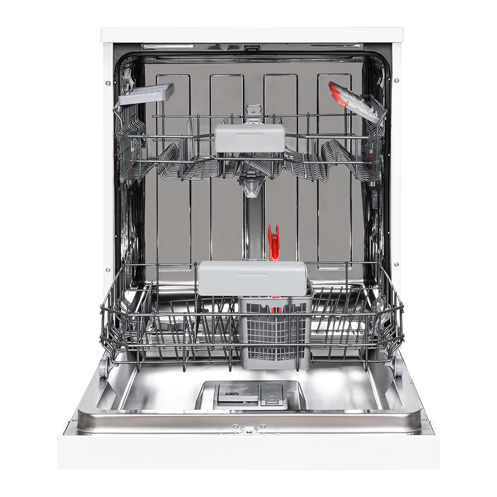 SHARP QW-NA2XF44CW-ES Freestanding 60 cm Dishwasher 14 PS 44 db C Class with EcoBox Technology