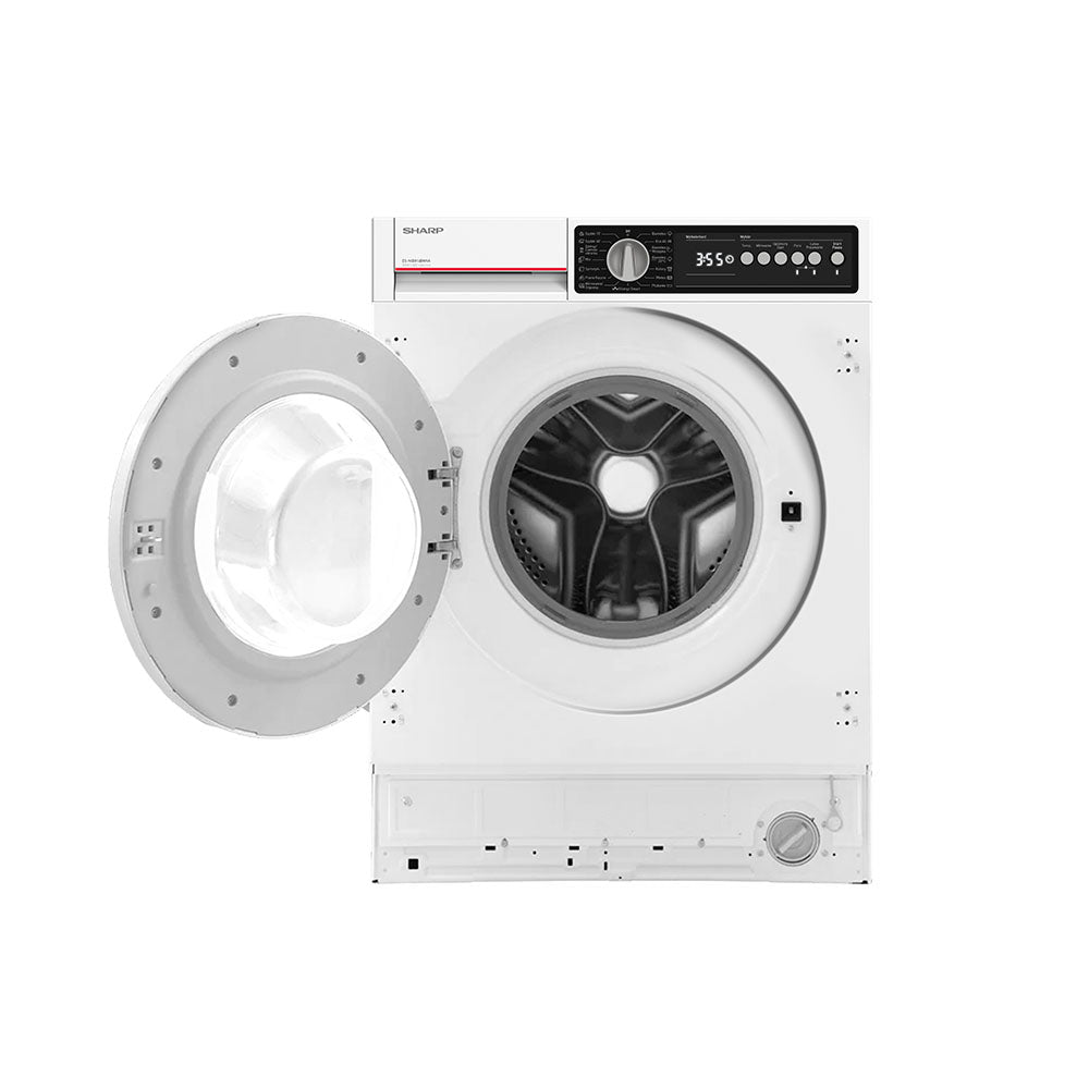Sharp ES-NIB814BWNA-PL Integrated Washing Machine