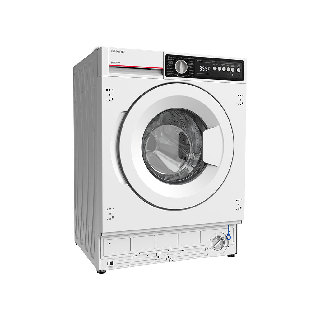 Sharp ES-NIB814BWNA-PL Integrated Washing Machine