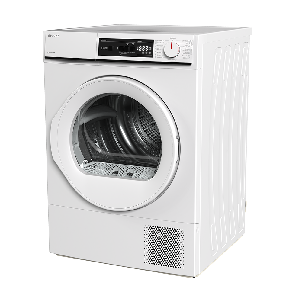 Sharp KD-NHA8S6GWE-ES Freestanding Tumble Dryer