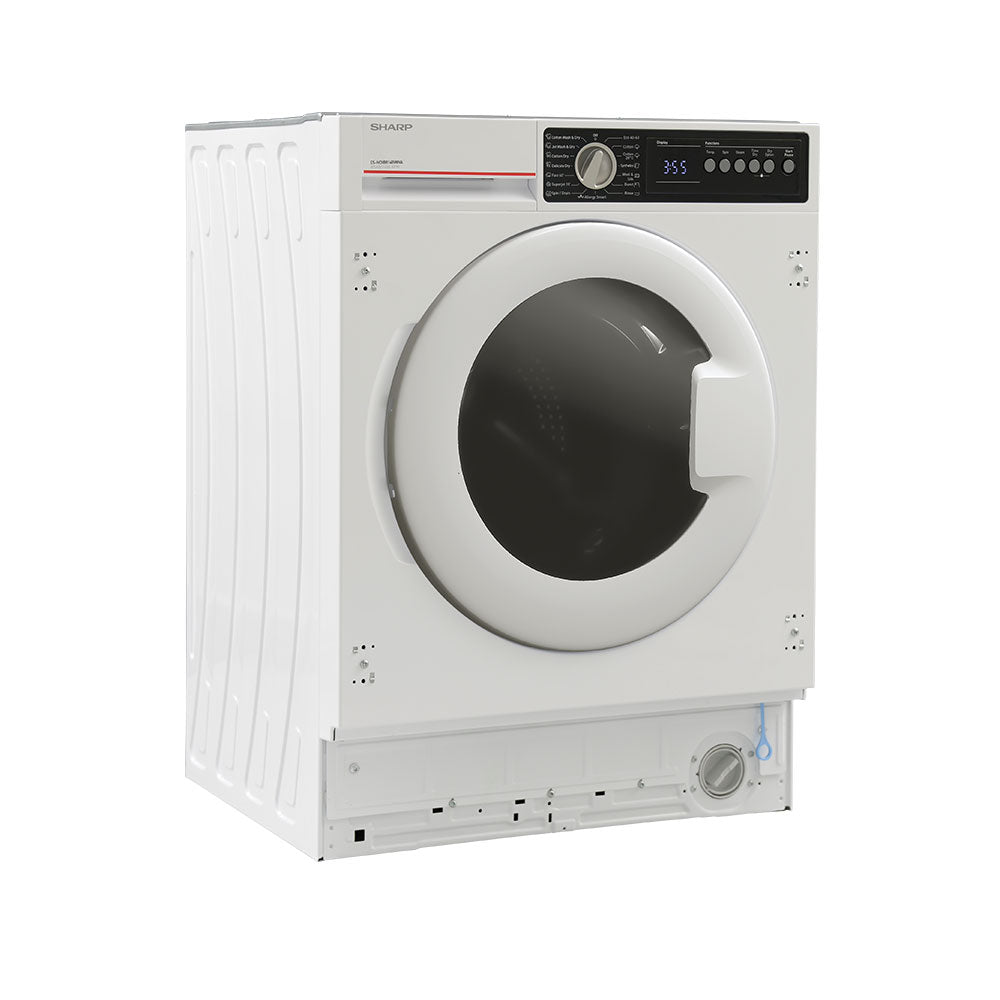 Sharp ES-NDIB814BWNA-EE Integrated Washer Dryer