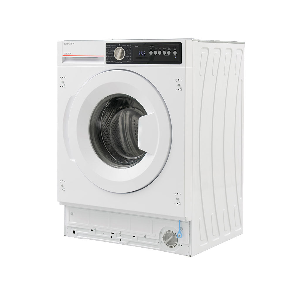 Sharp ES-NIB814BWNA-EE Integrated Washing Machine