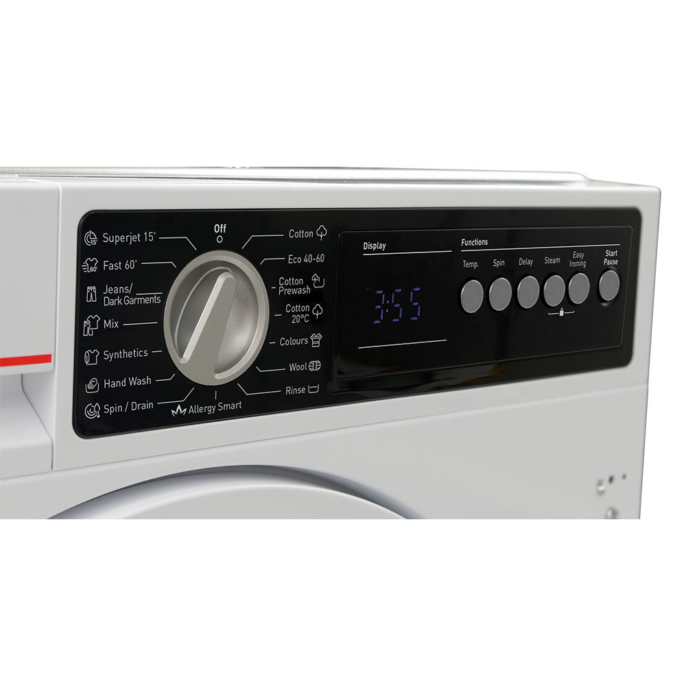 Sharp ES-NIB814BWNA-EE Integrated Washing Machine