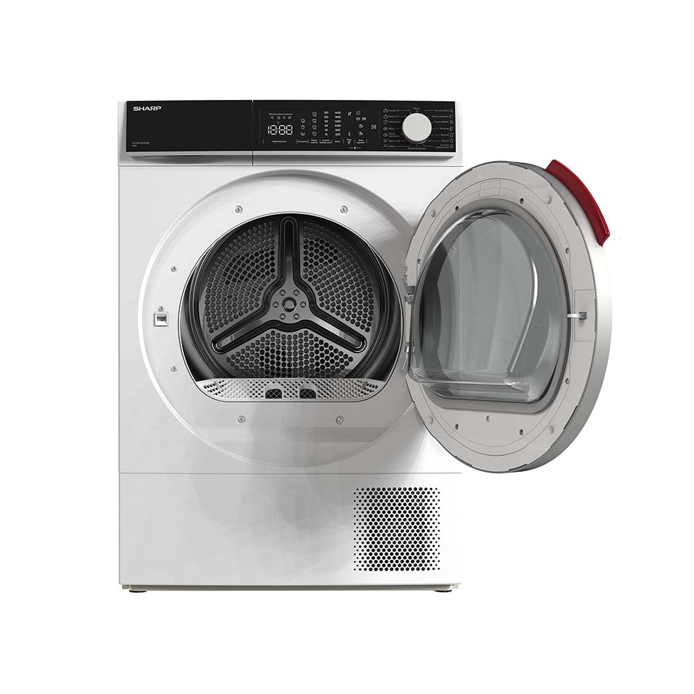 Sharp KD-NHL8S9GWC-PL Freestanding Tumble Dryer