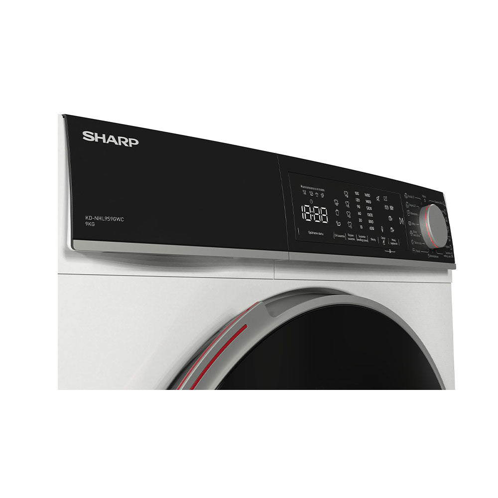 Sharp KD-NHL9S9GWC-PL Freestanding Tumble Dryer
