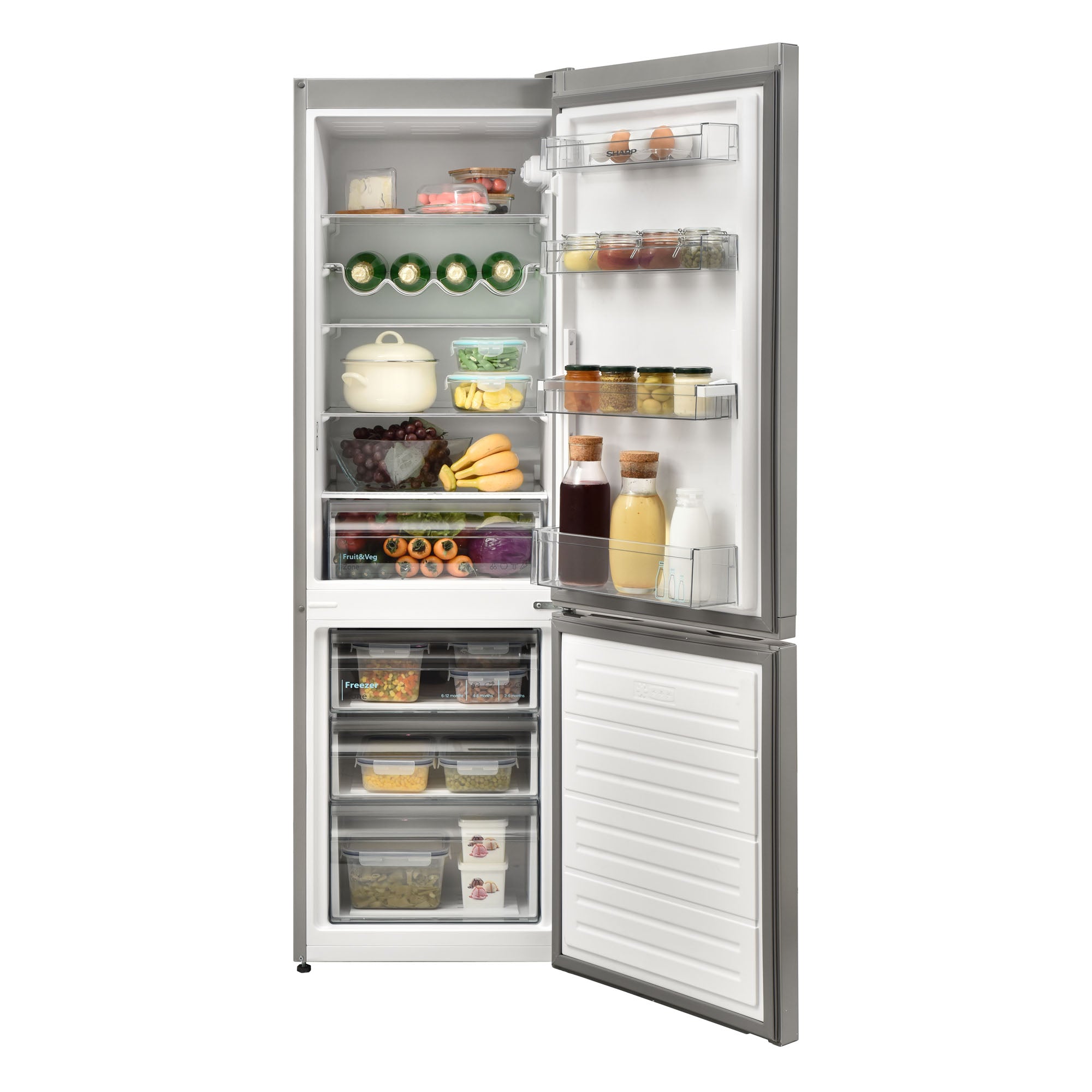 SHARP SJ-BB04DTXSE2-EN 54cm Fridge-Freezer