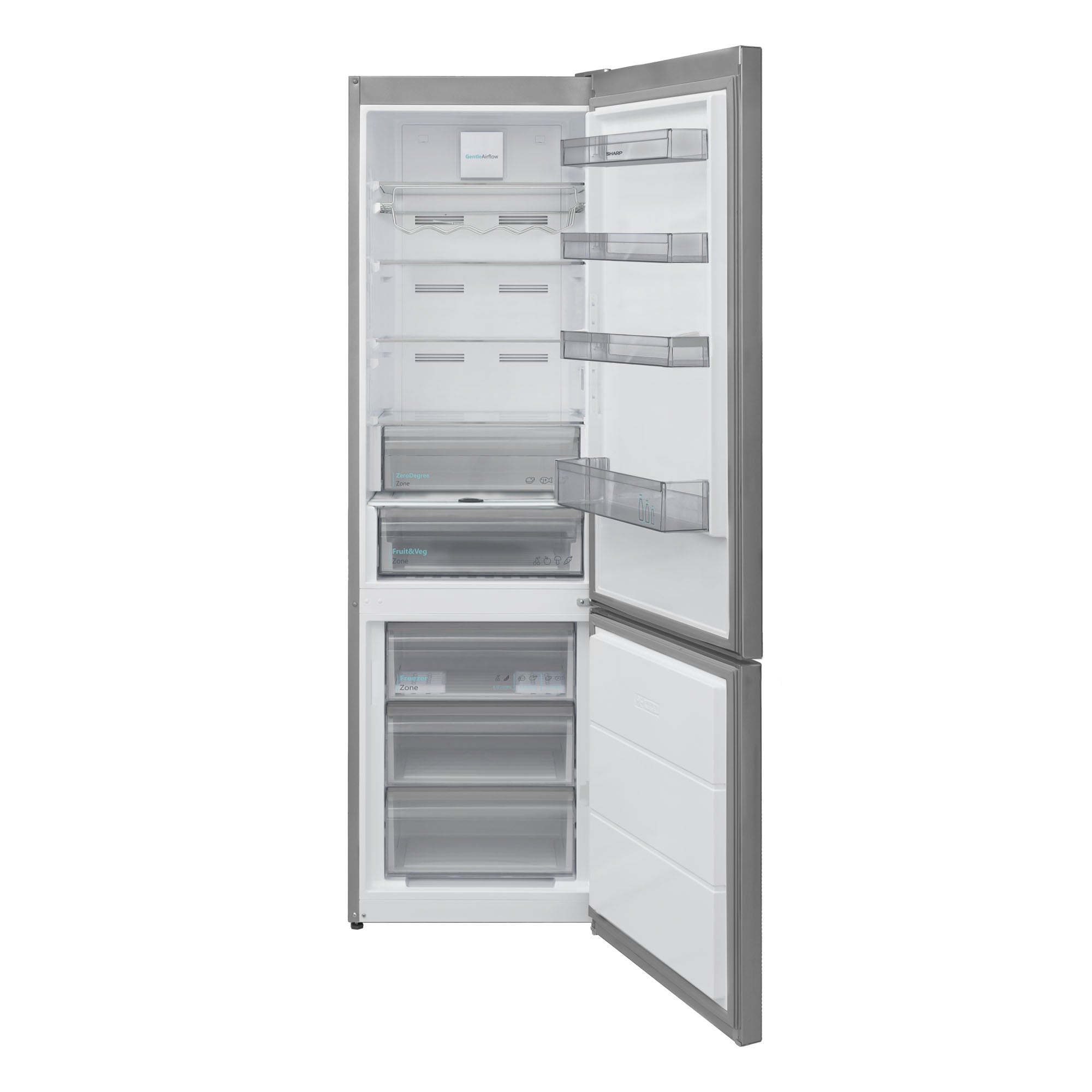 SHARP SJ-NBA32DMXPE-EU 60cm NF Fridge-Freezer