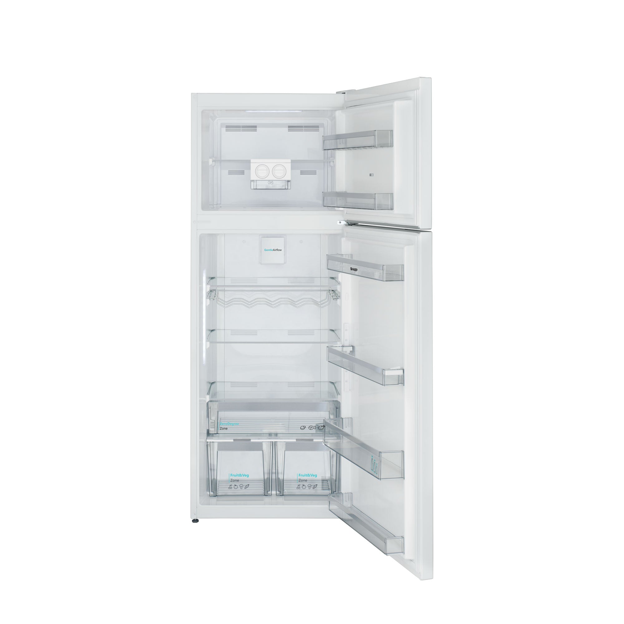 SHARP SJ-TE435M4W-EU 70cm NF Double Door