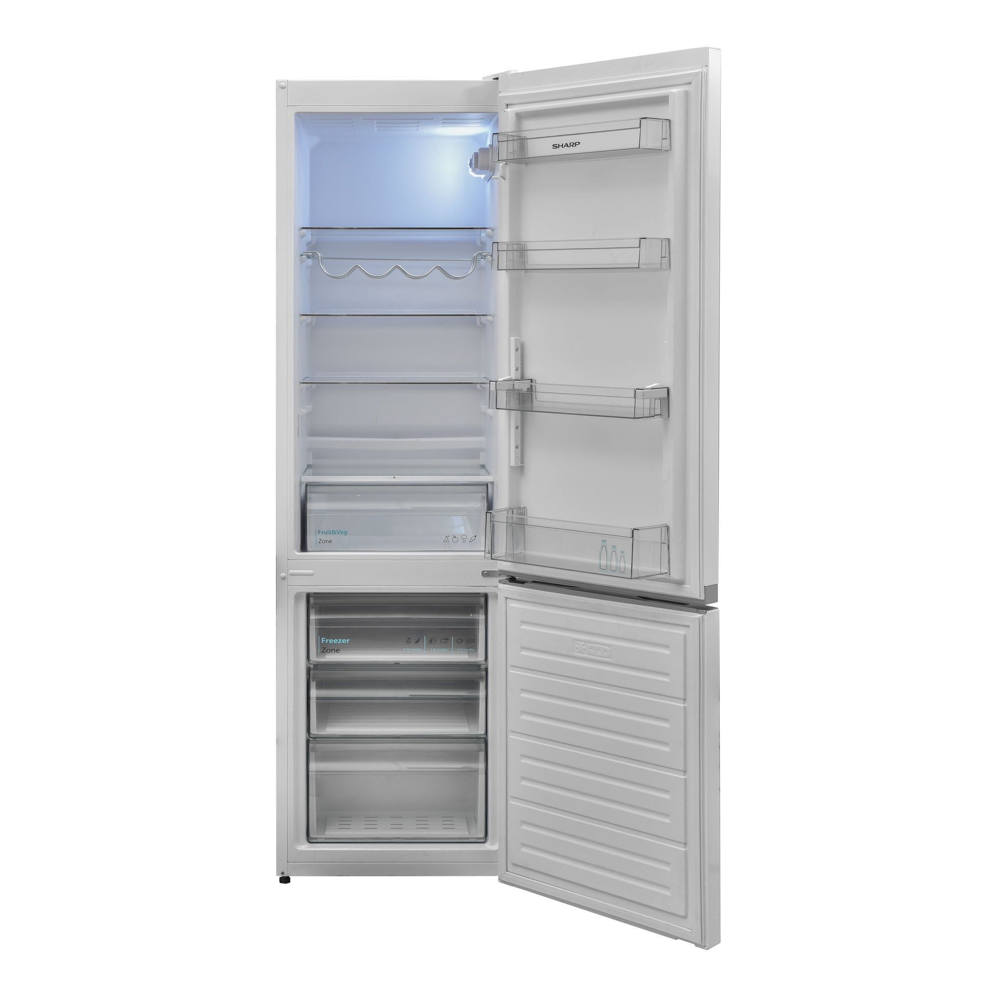 SHARP SJ-BB05DTXWE-EN 54cm Fridge-Freezer